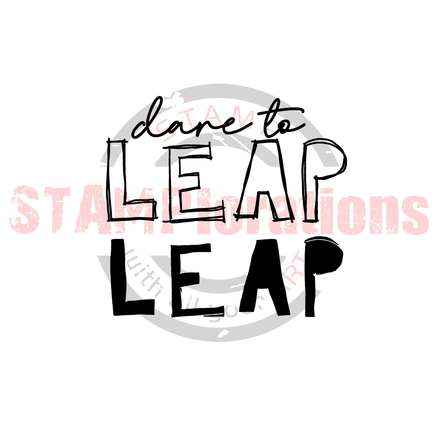 Simple Expressions: Leap Clear Stamps