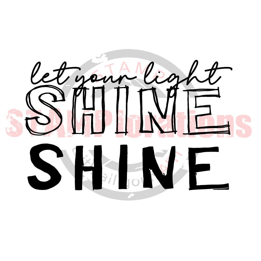 Simple Expressions: Shine Clear Stamps