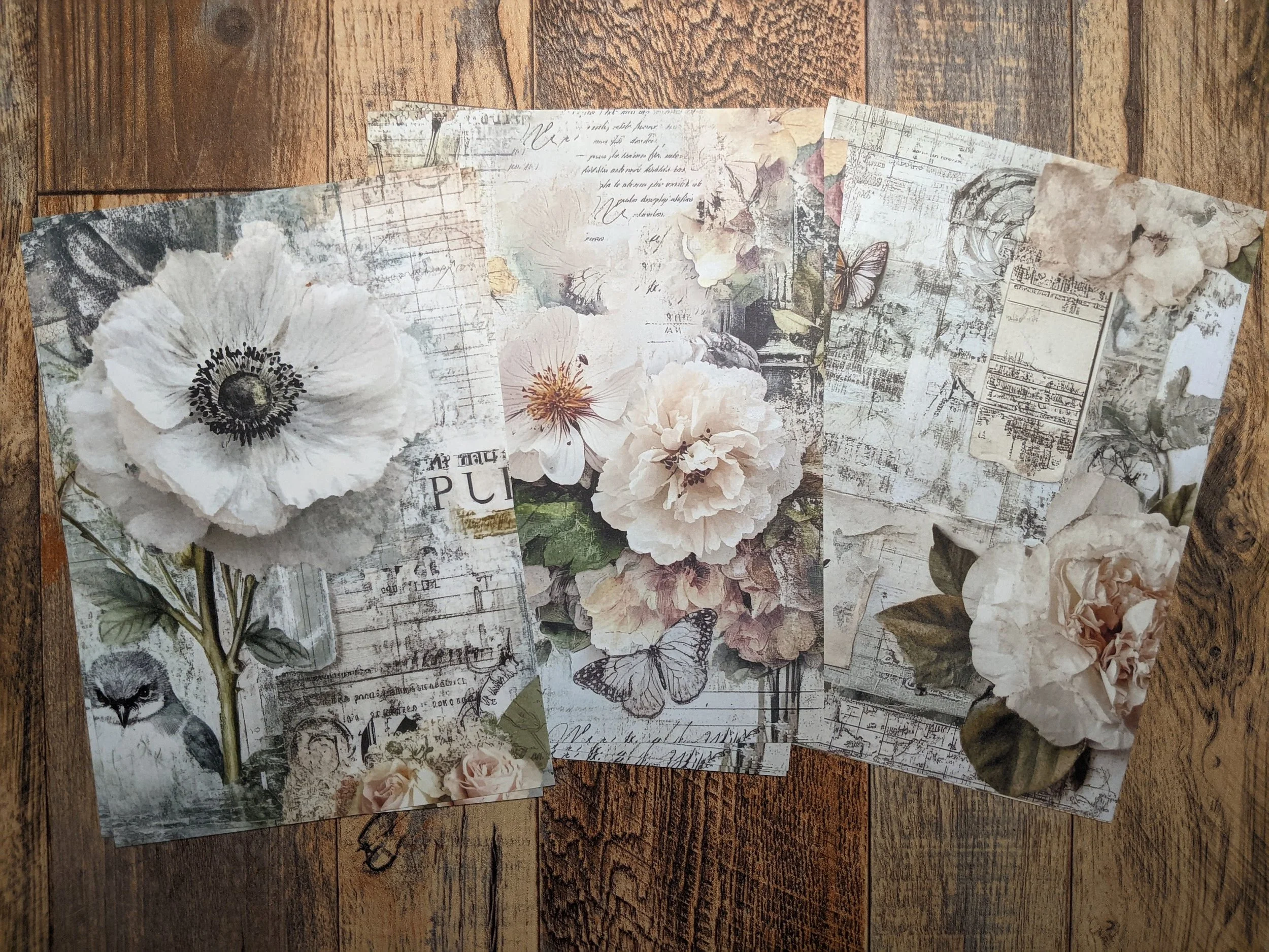Faded Botanicals: Soft Victorian florals for that classic, romantic touch.