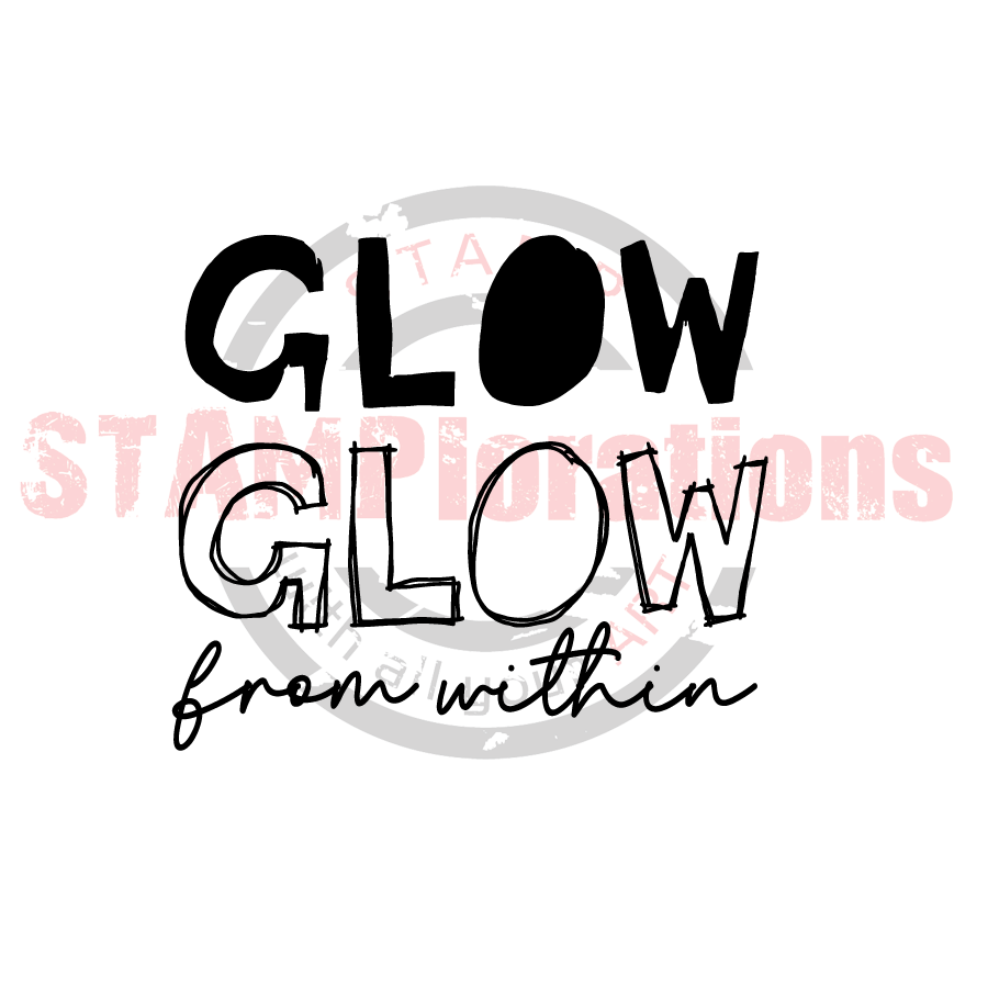 Simple Expressions: Glow Clear Stamps