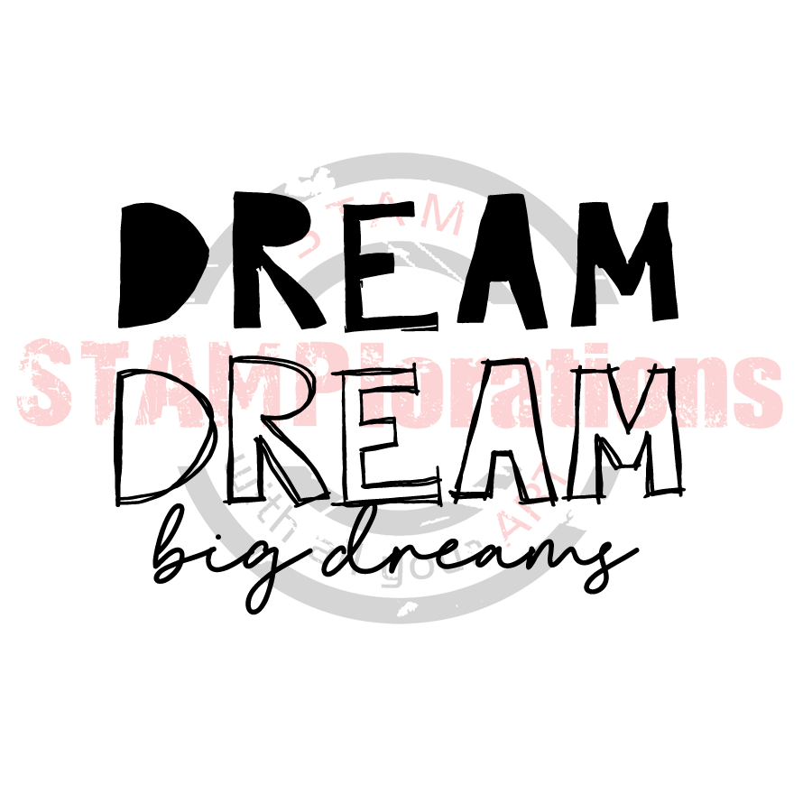 Simple Expressions: Dream Clear Stamps