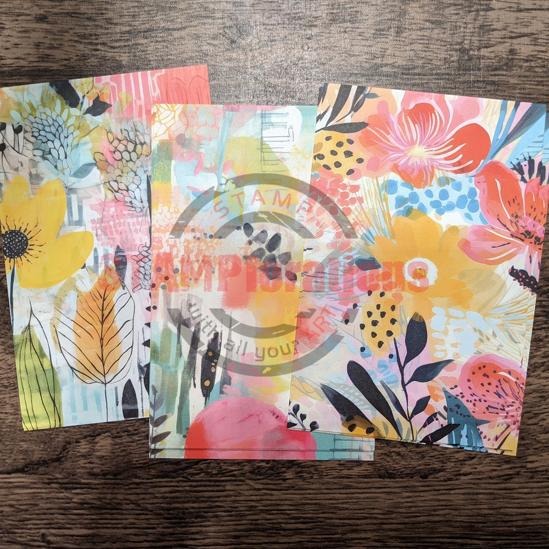 Florals #1 Pocket Backdrops