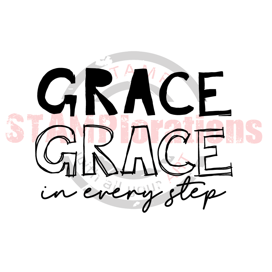 Simple Expressions: Grace Clear Stamps