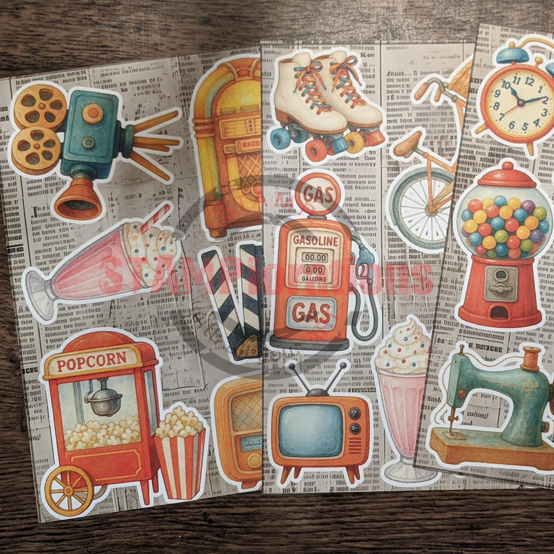 Nostalgia #1 Ephemera Cut-Outs