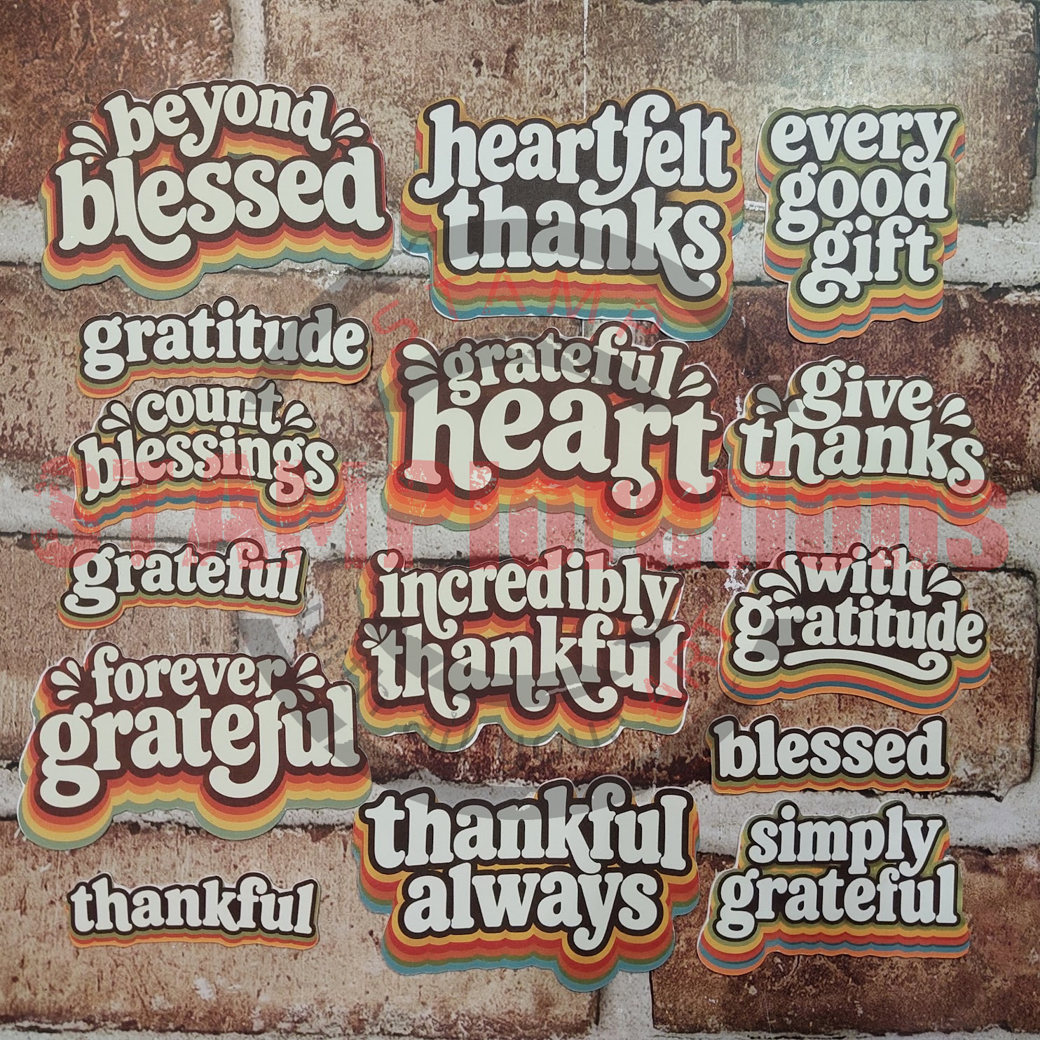 STAMPcuts™ Retro Gratitude