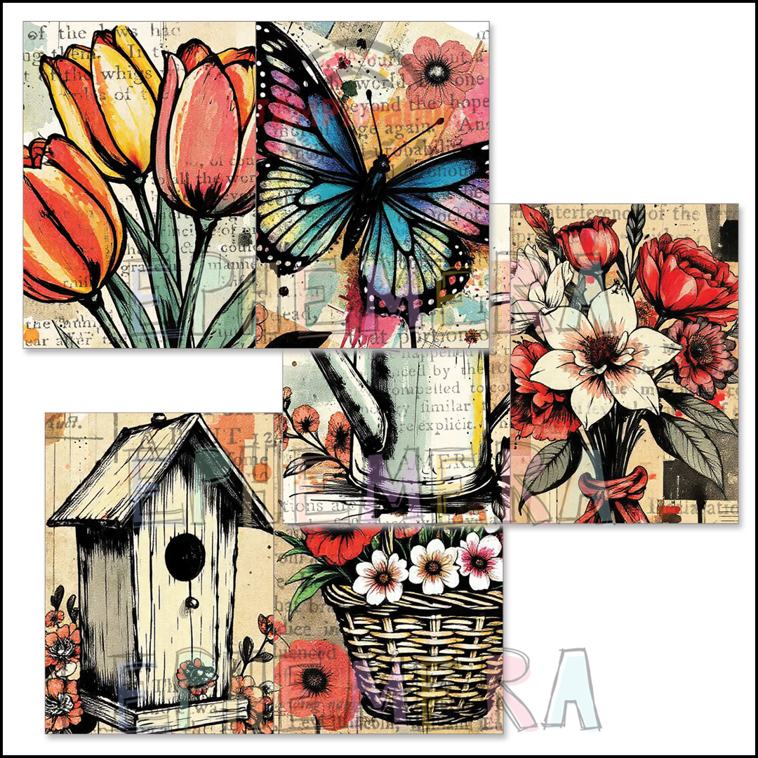 Color Me Spring ATC