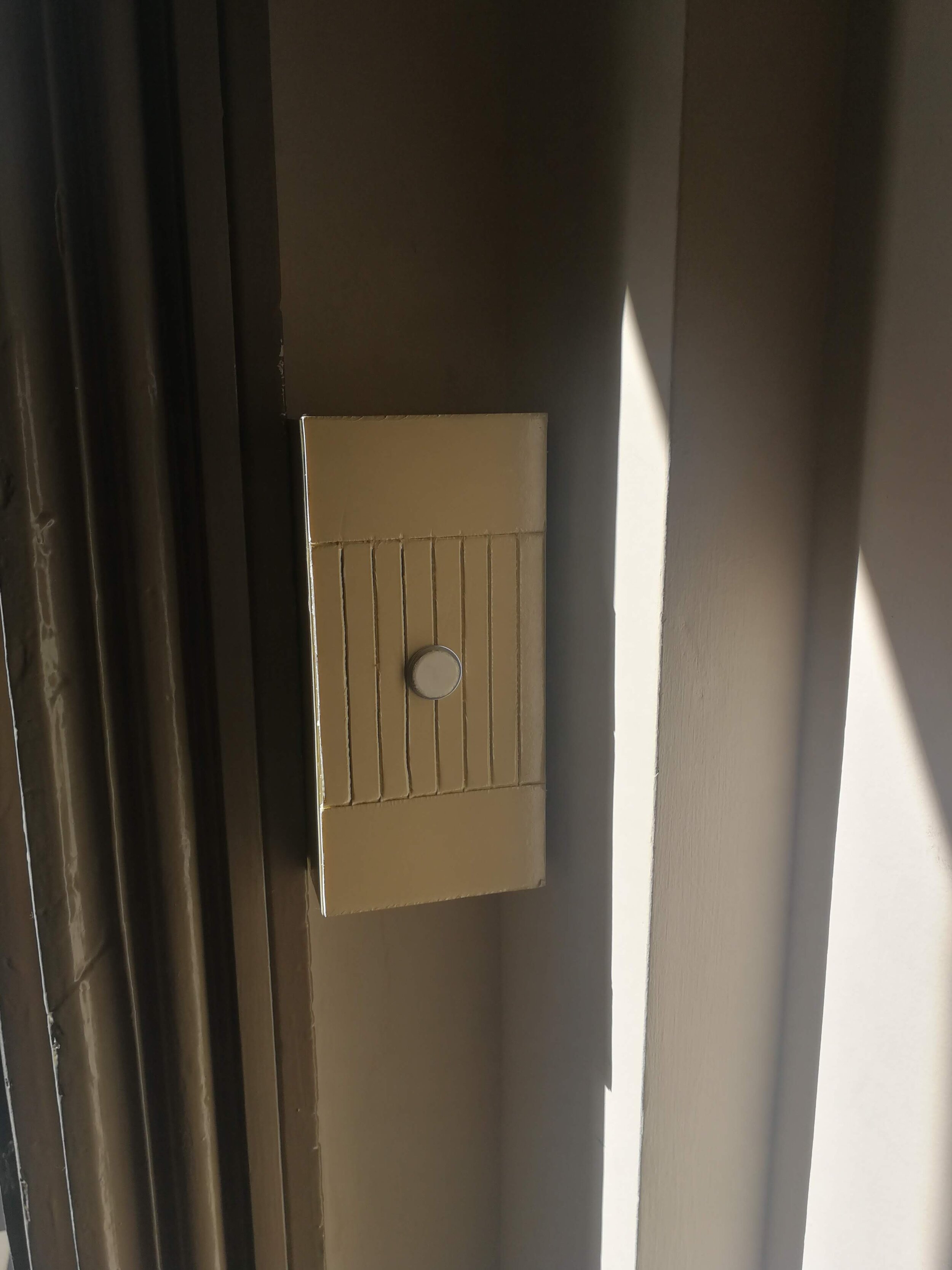 The Crown Season 4 - Modern Door Entry System Cover-Up - Era 1970s/80s