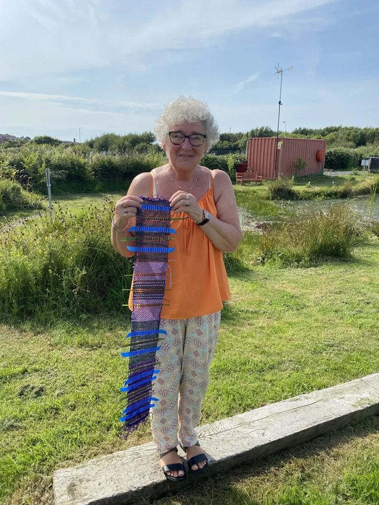 Joy with her Weave.jpeg