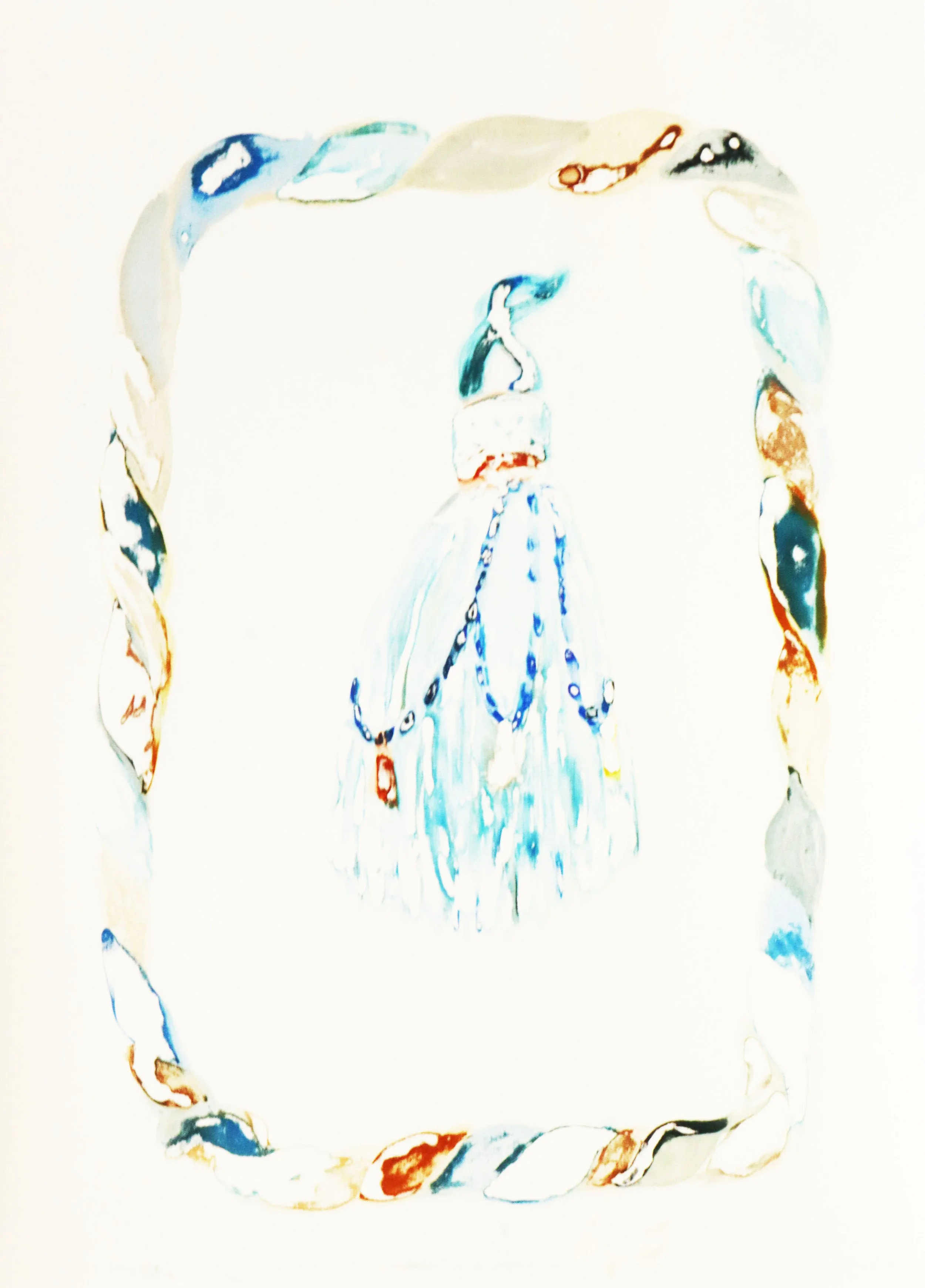 Blue Tassel and Cord, 2024