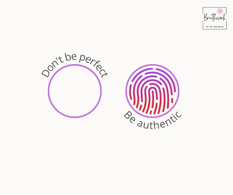 Don&rsquo;t be perfect. Be authentic.
Perfection is exhausting &mdash; and impossible.
Authenticity is magnetic, freeing, and real. ✨

When you show up as you &mdash; messy, raw, radiant, human &mdash; you give others permission to do the same.

Your