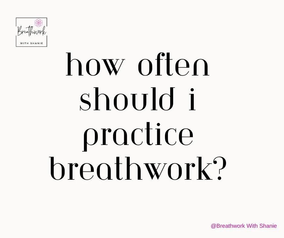 🌬 How often should I practice Breathwork?

The Simple Answer
There&rsquo;s no rigid rule&mdash;just tune into what your body and soul need.

Short Daily Practices (15&ndash;20 mins)
✨ When you&rsquo;re feeling stuck or overwhelmed
✨ To release stres