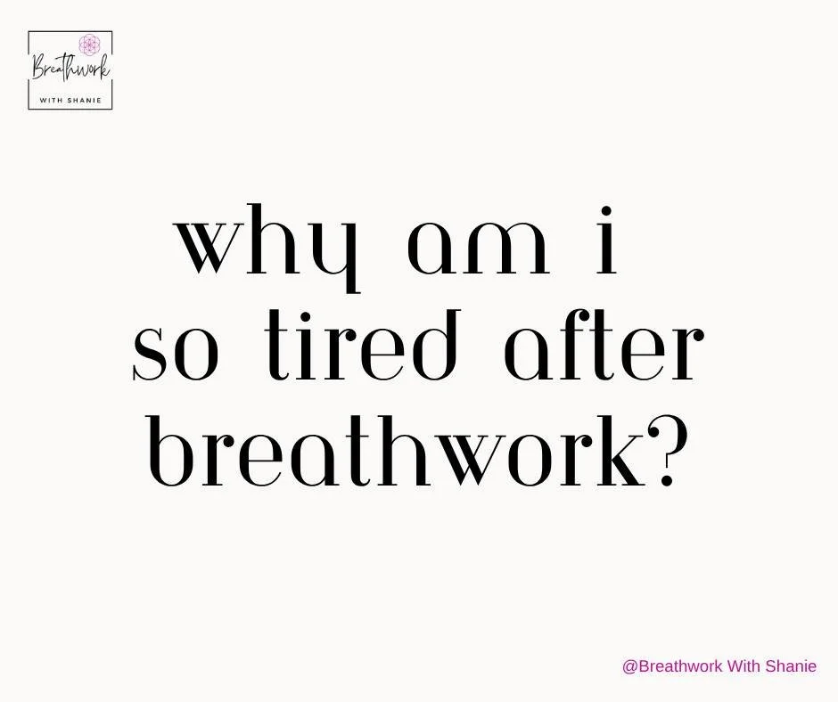 Why am I so tired after Breathwork? 
Not everyone leaves Breathwork feeling energised. Sometimes you leave feeling like you could curl up and sleep for hours. 

And that's okay. 

Your body may have just released something it has been carrying for a 