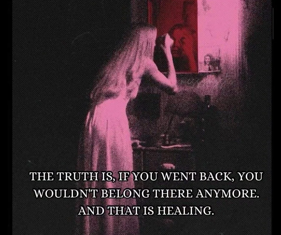 The truth is....if you went back, you wouldn't belong there anymore.
And that is healing.

Not because the past wasn't important....
but because you kept growing, even when it didn't feel like it. 💜

#breathwork #perthhealing #breathworkperth #heal 