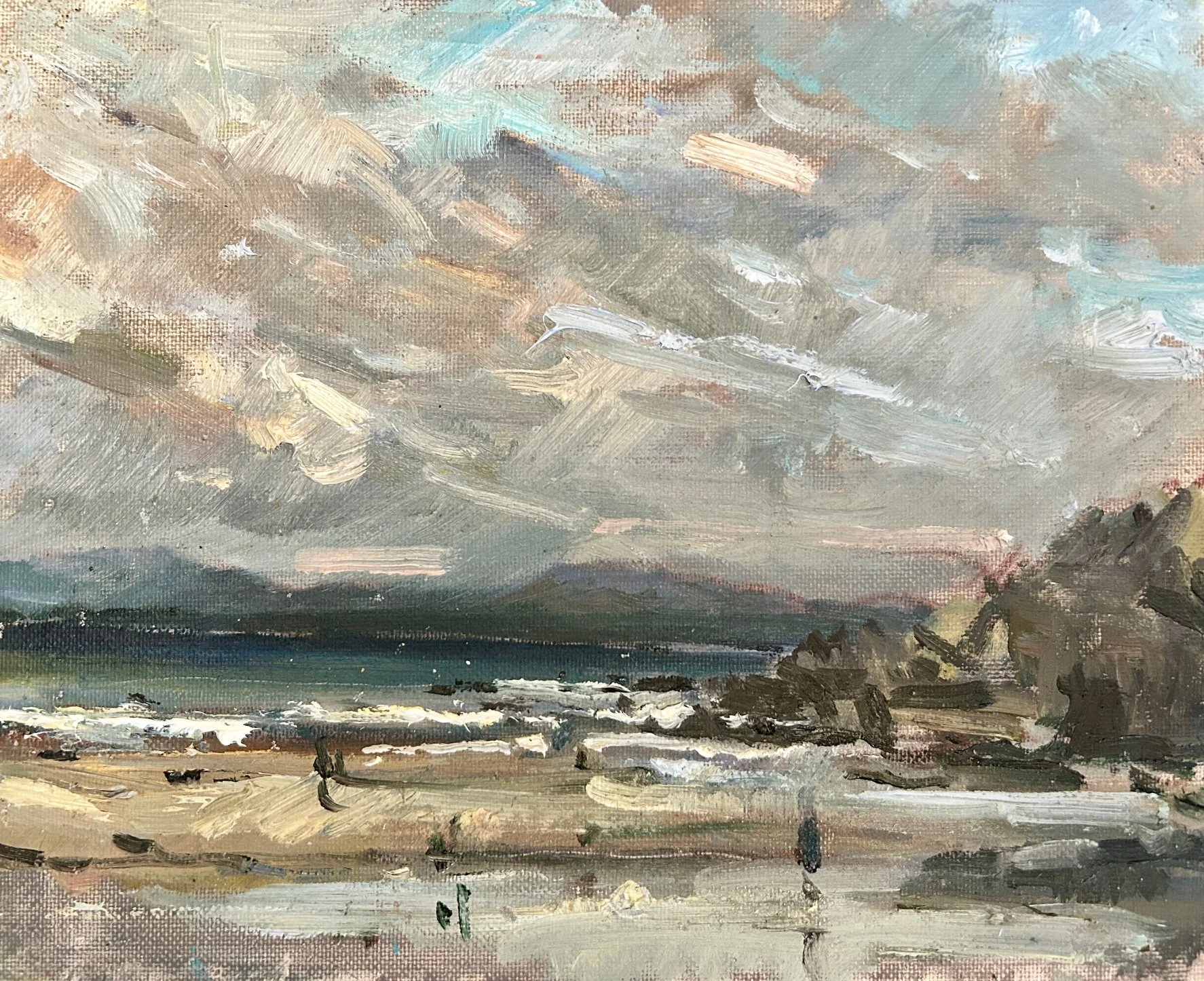 Scottish coast oil paintings by Jacob Brown