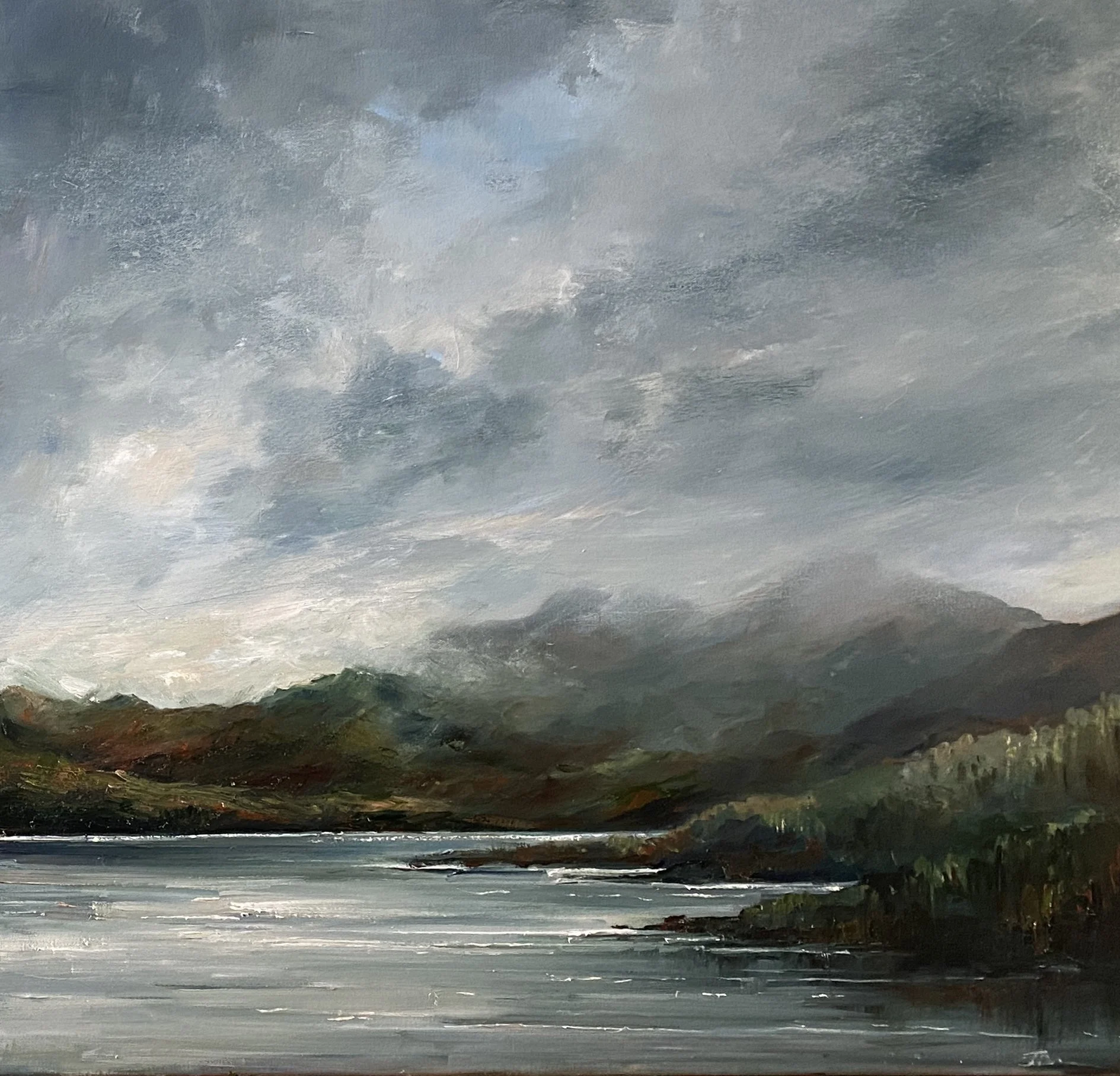 Highlands and islands oil paintings by Jacob Brown