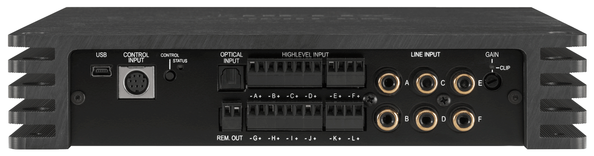 Helix V TWELVE DSP Mk2 12-Channel Amplifier with integrated 14