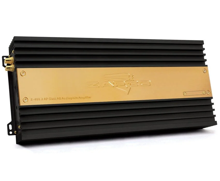 [NIRV]ザプコ　Z-400.2 AP Class AB アンプ×1機 Zapco Z-400.2 AP Amplifier