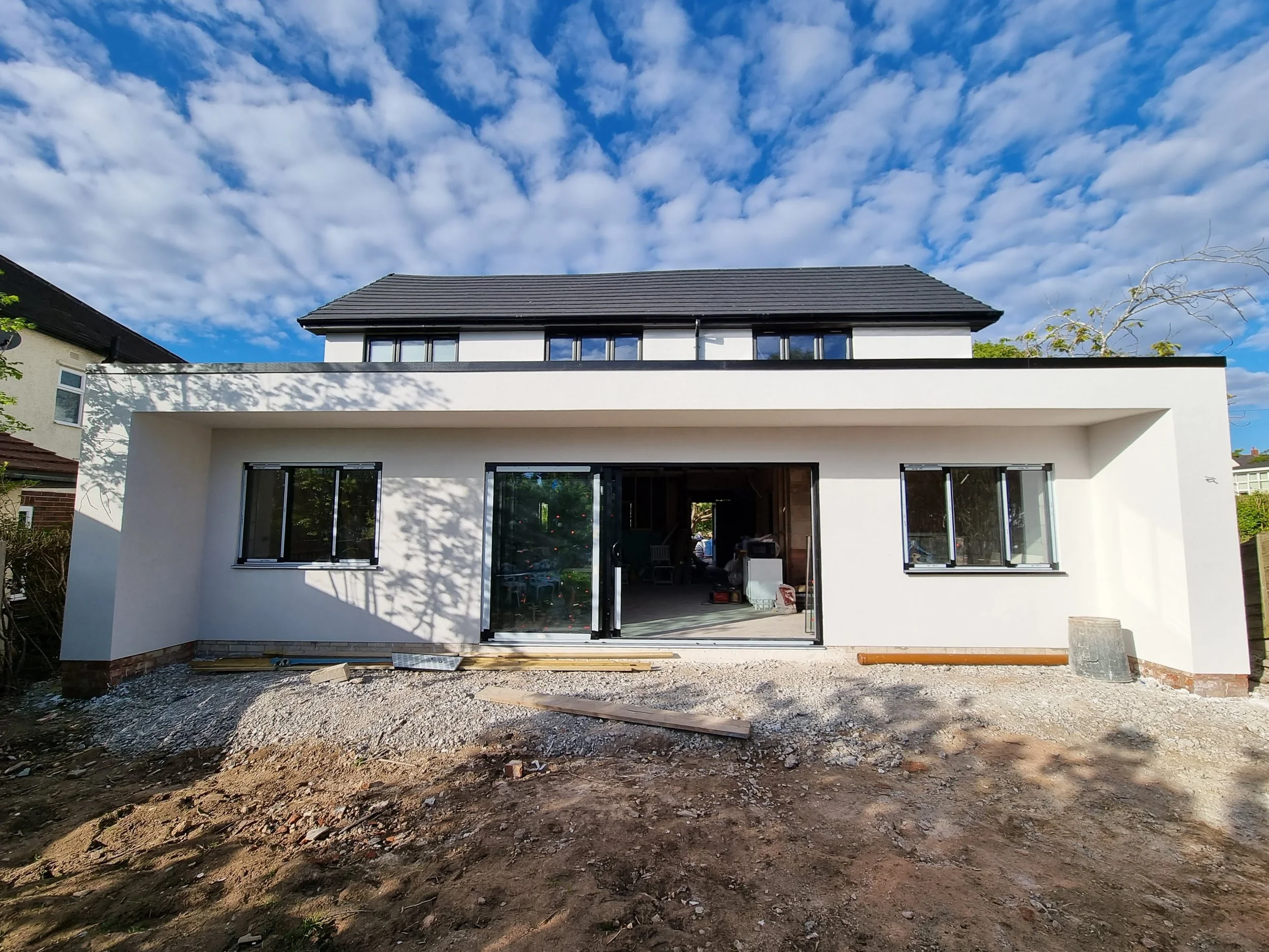 Silicone render, K Rend, Rendering Liverpool, Wirral, renderers near me, house rendering, ATLAS render, thin coat render