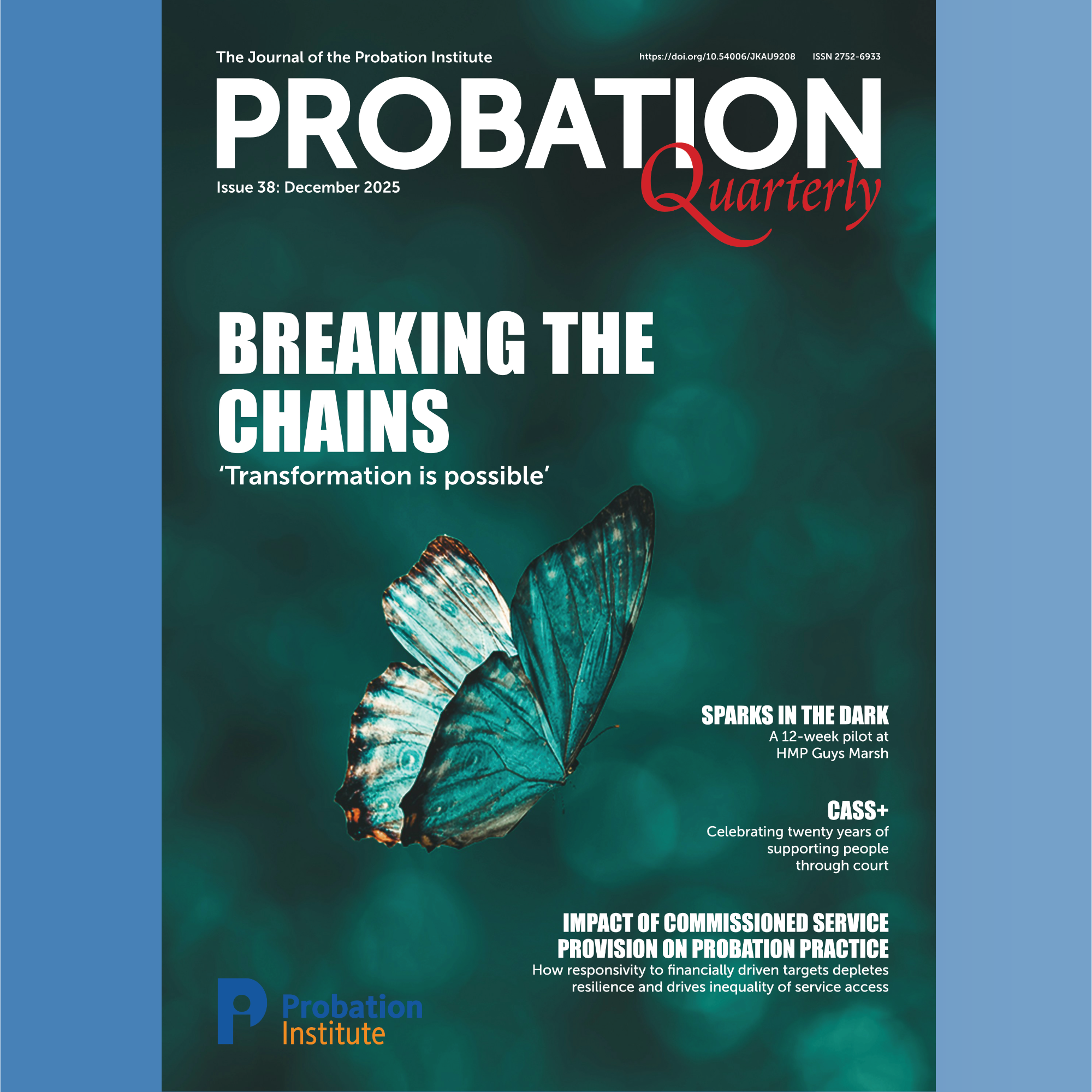 Probation Quarterly Issue 38 published today
