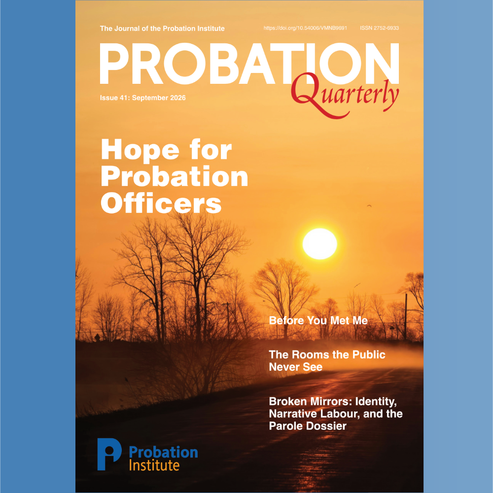 Probation Quarterly Issue 41 published today