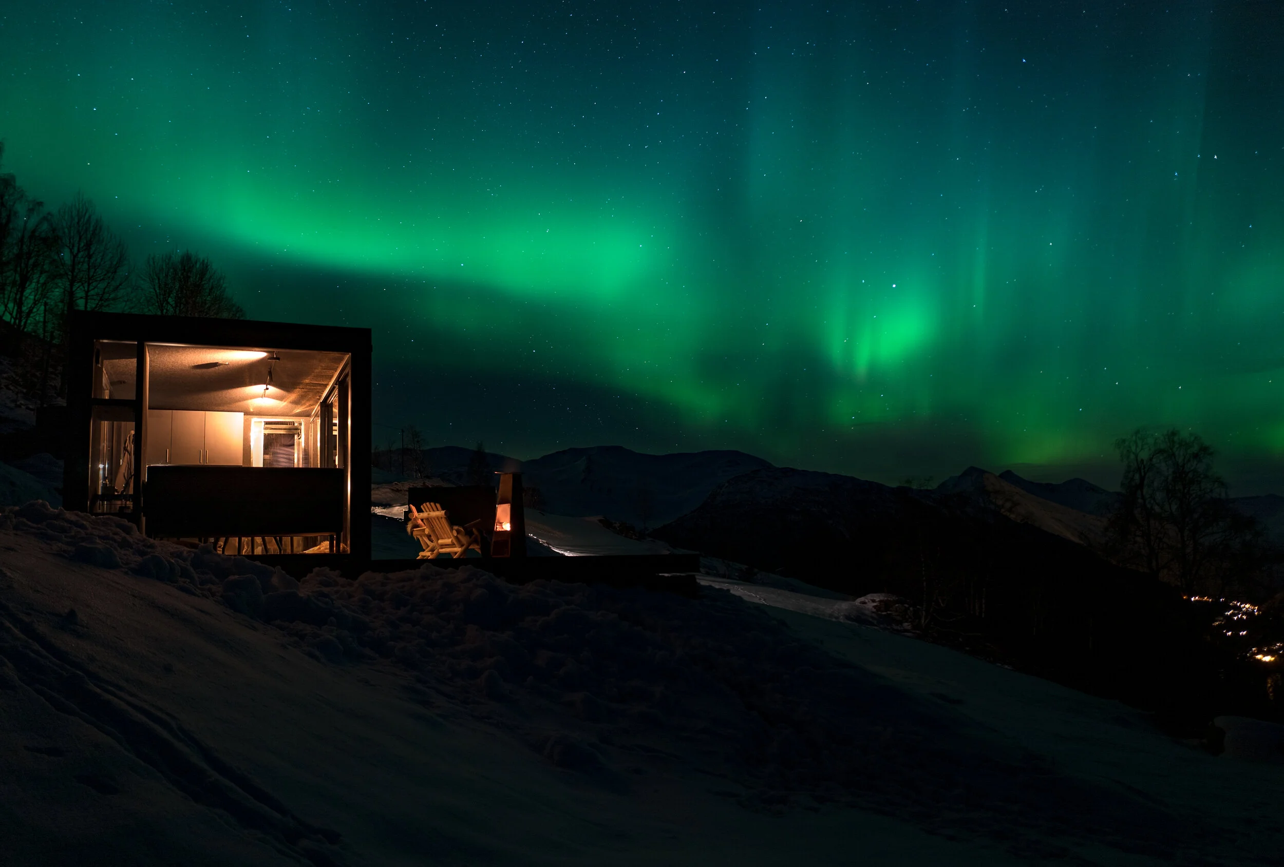 Nordlys på Kilsti i Mars