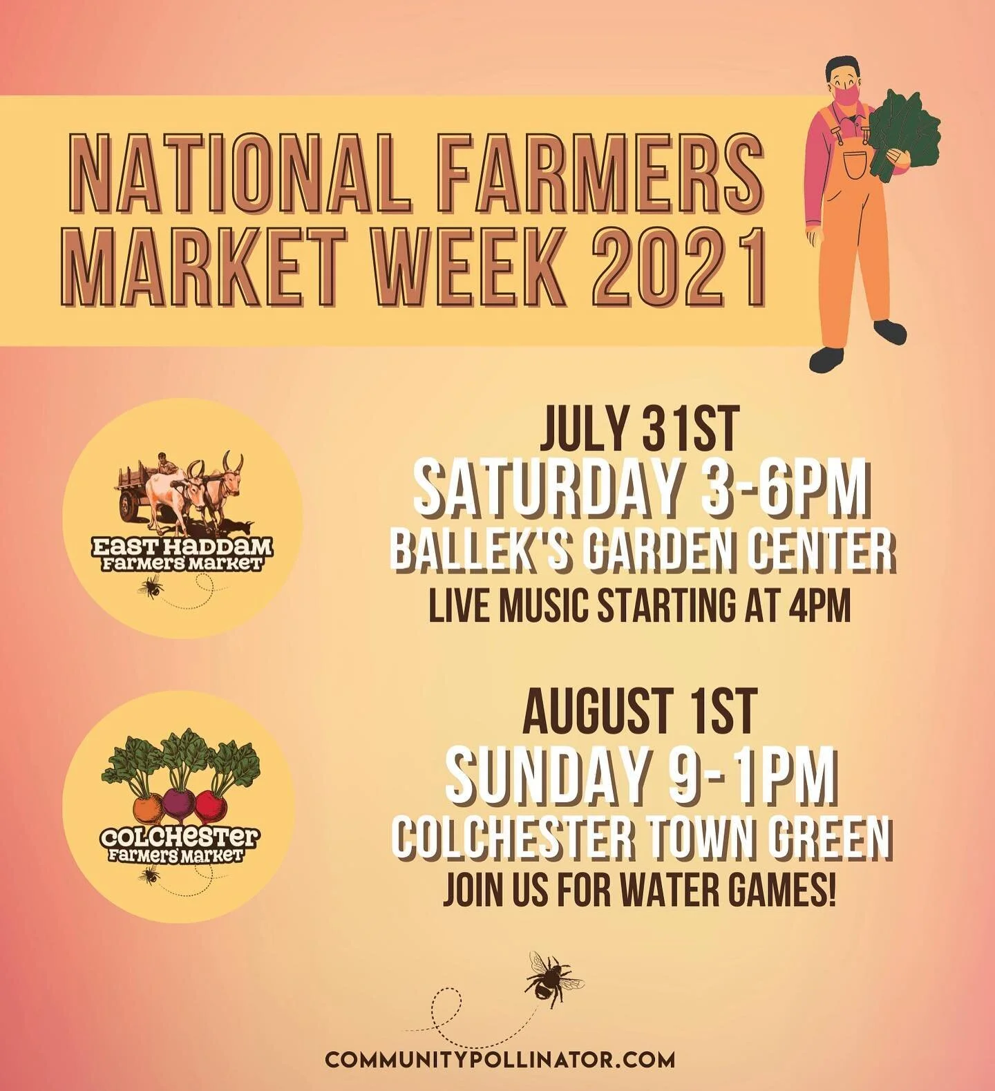 East Haddam Farmers' Market — Community Pollinator