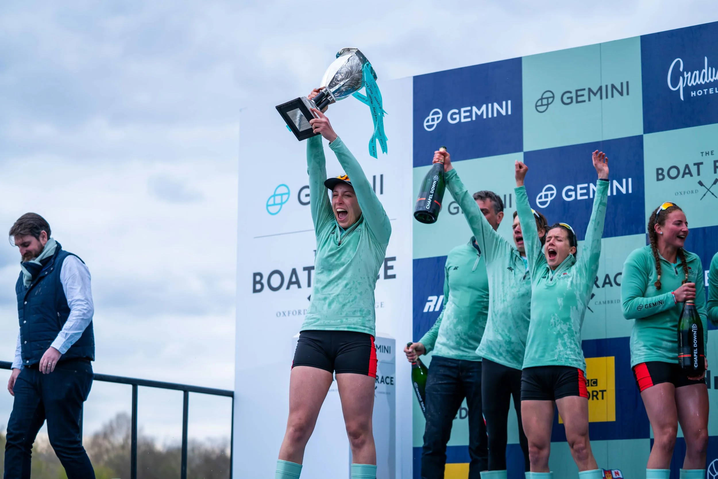 Cambridge University Boat Club Womens Team at The Boat Race
