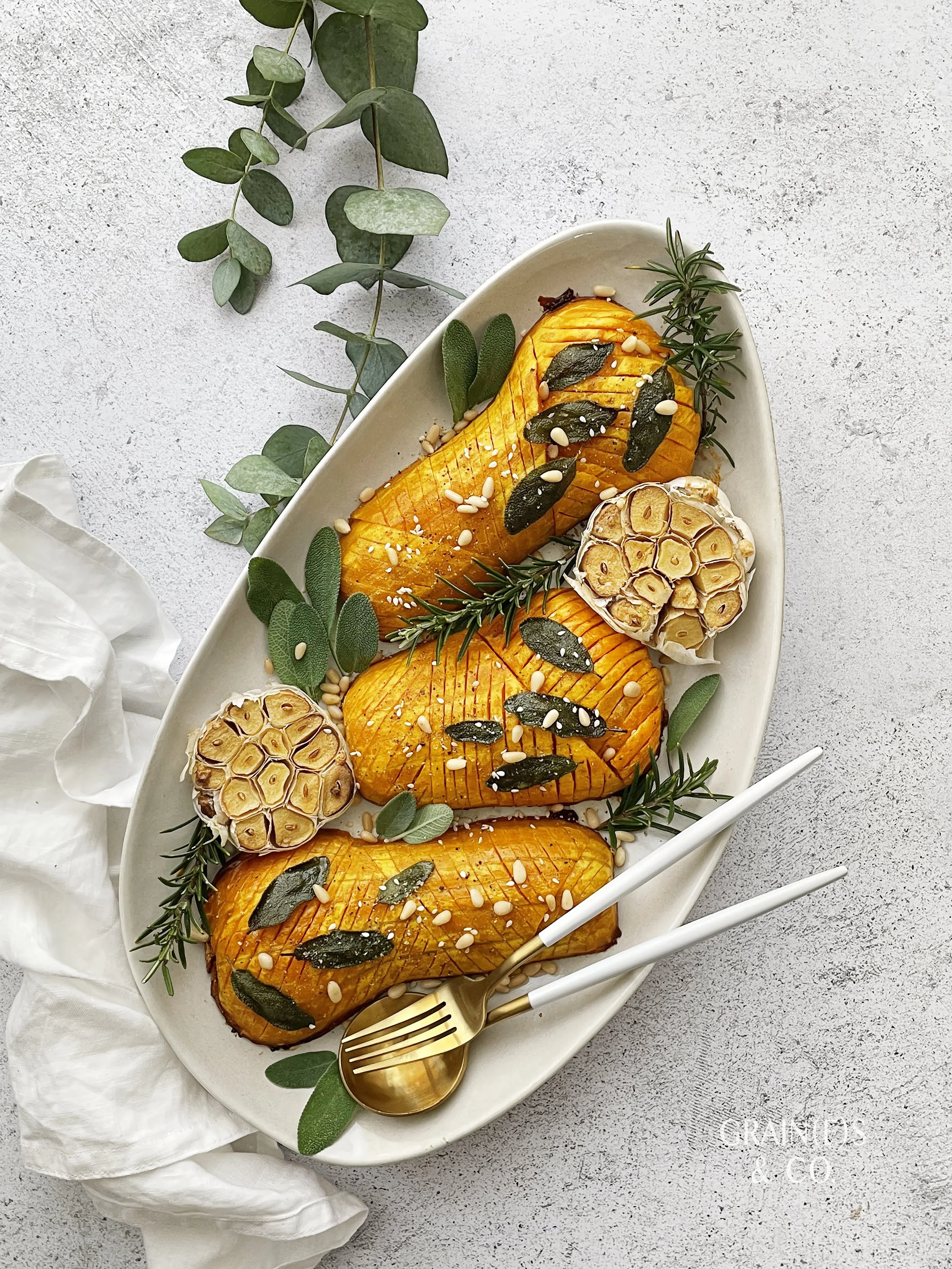 Hasselback Squash