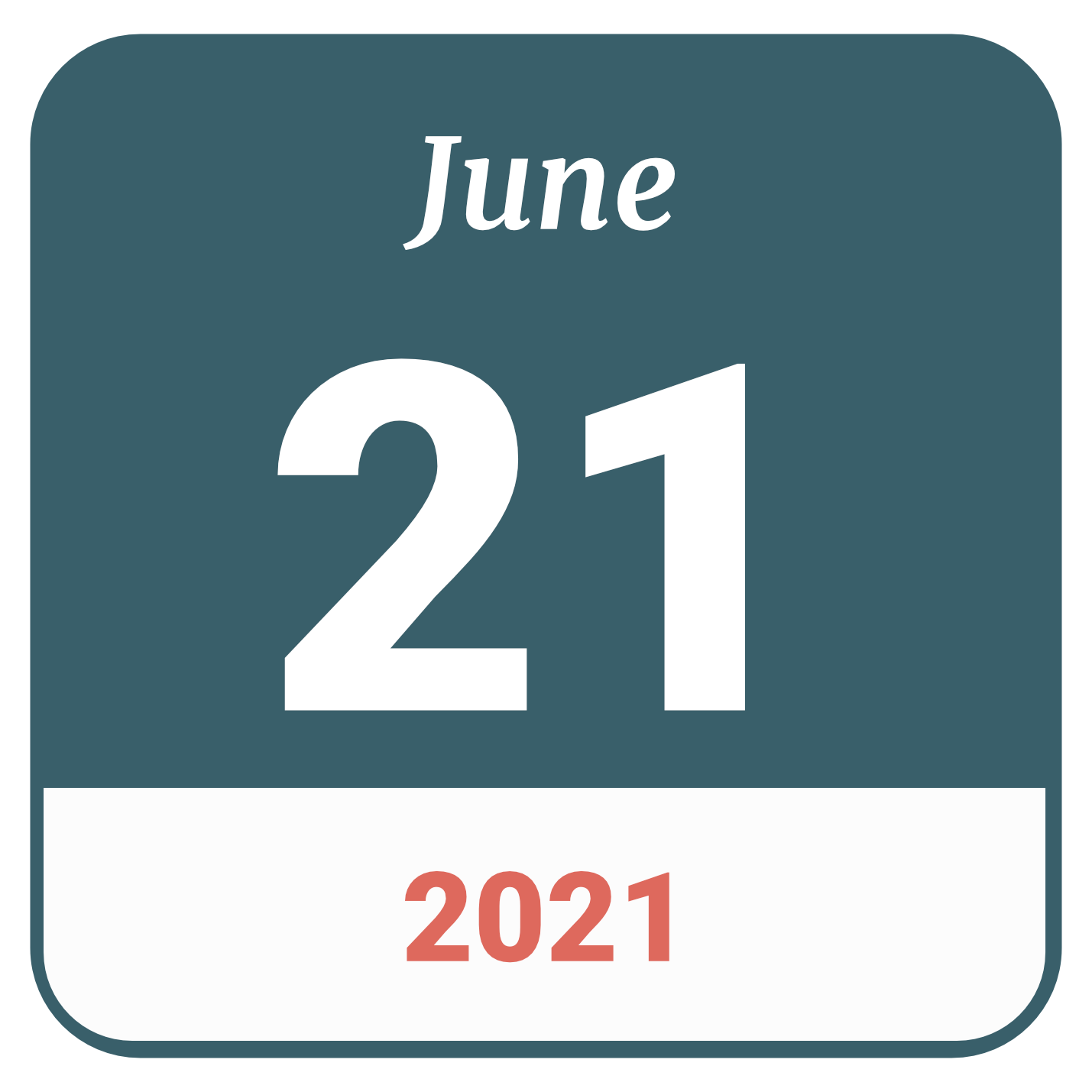 Week of June 21, 2021