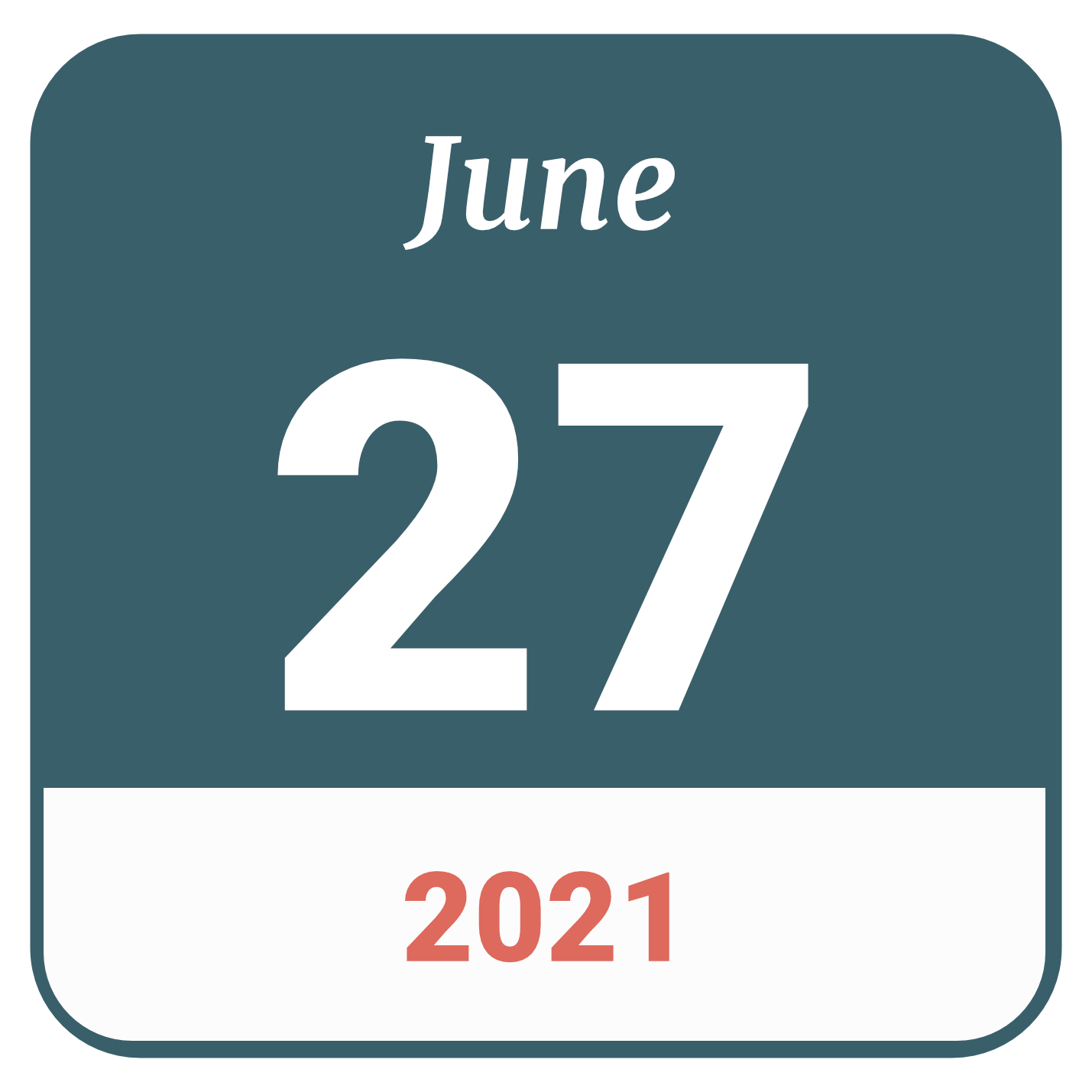 Week of June 28, 2021