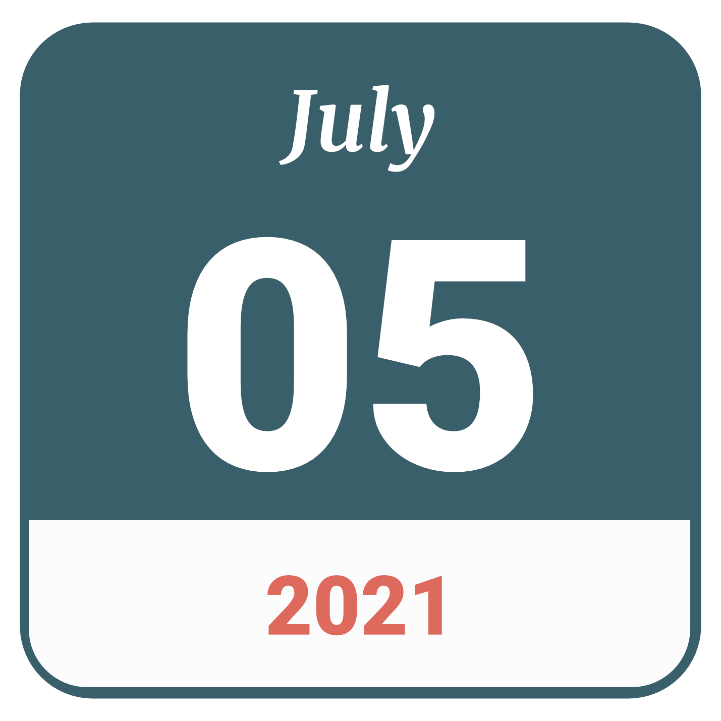 Week of July 5, 2021