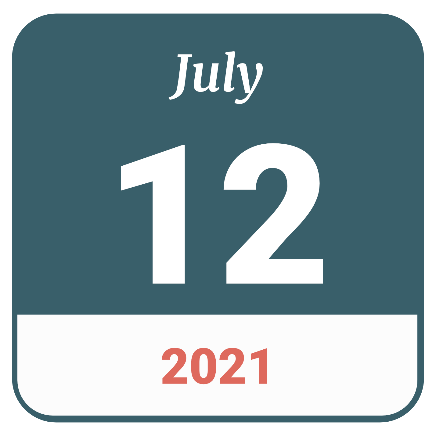 Week of July 12, 2021