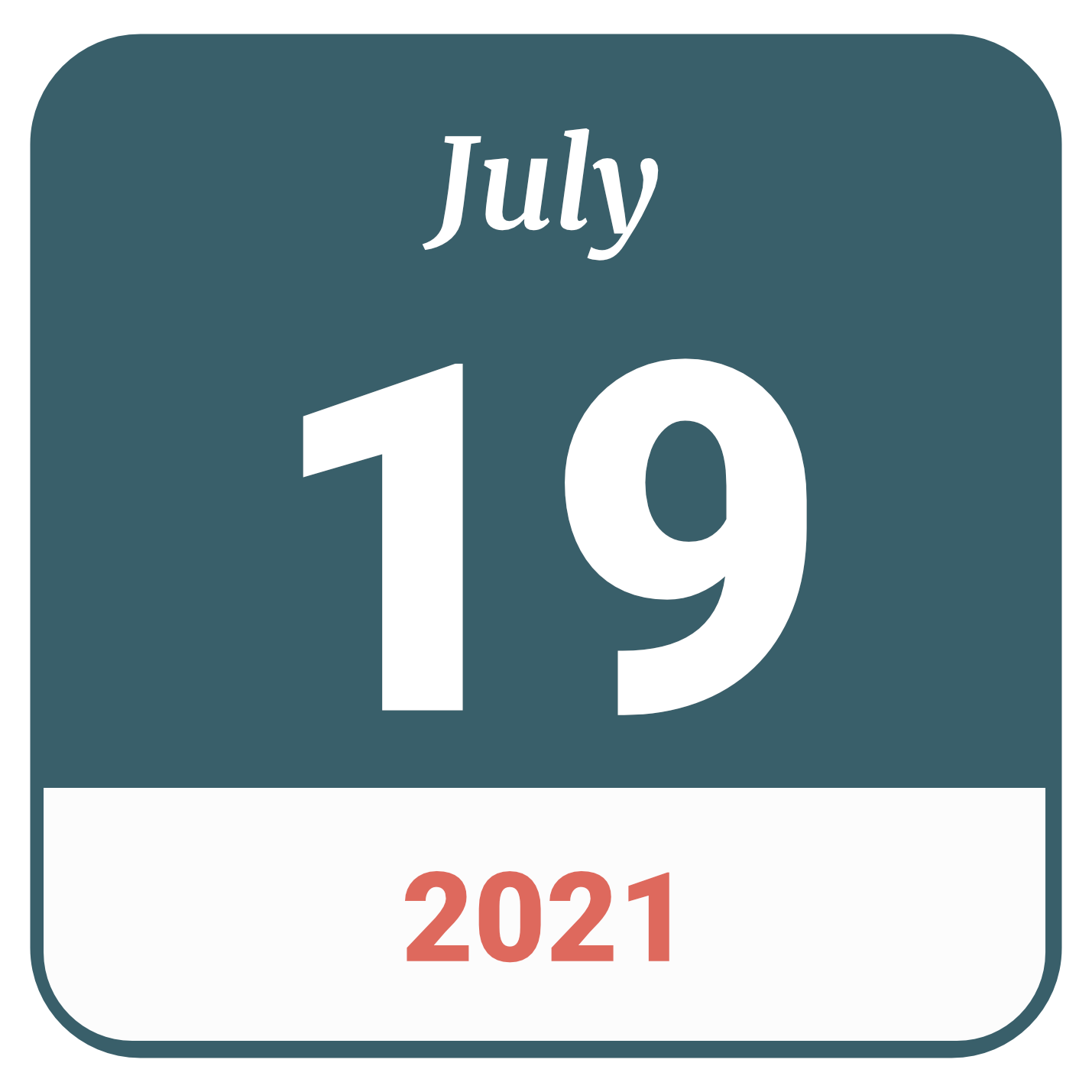Week of July 19, 2021