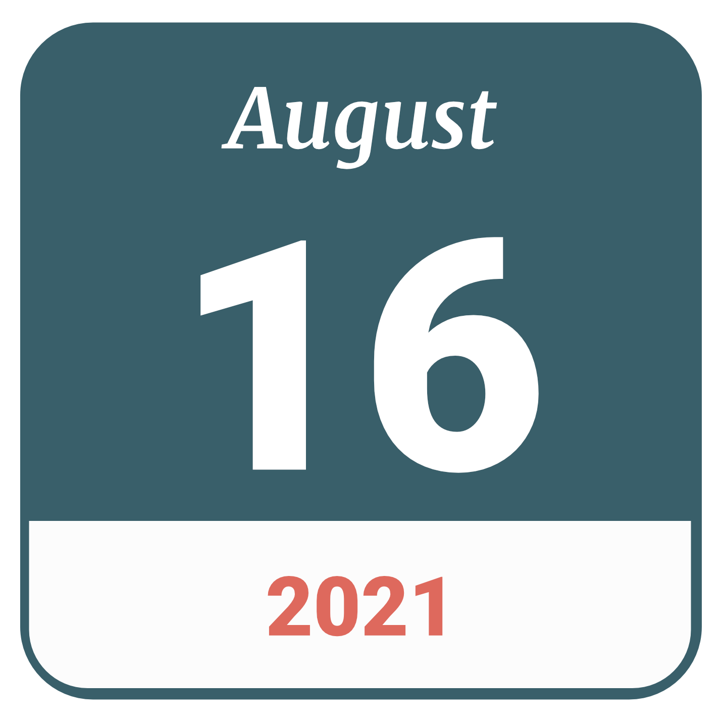 Week of August 16, 2021