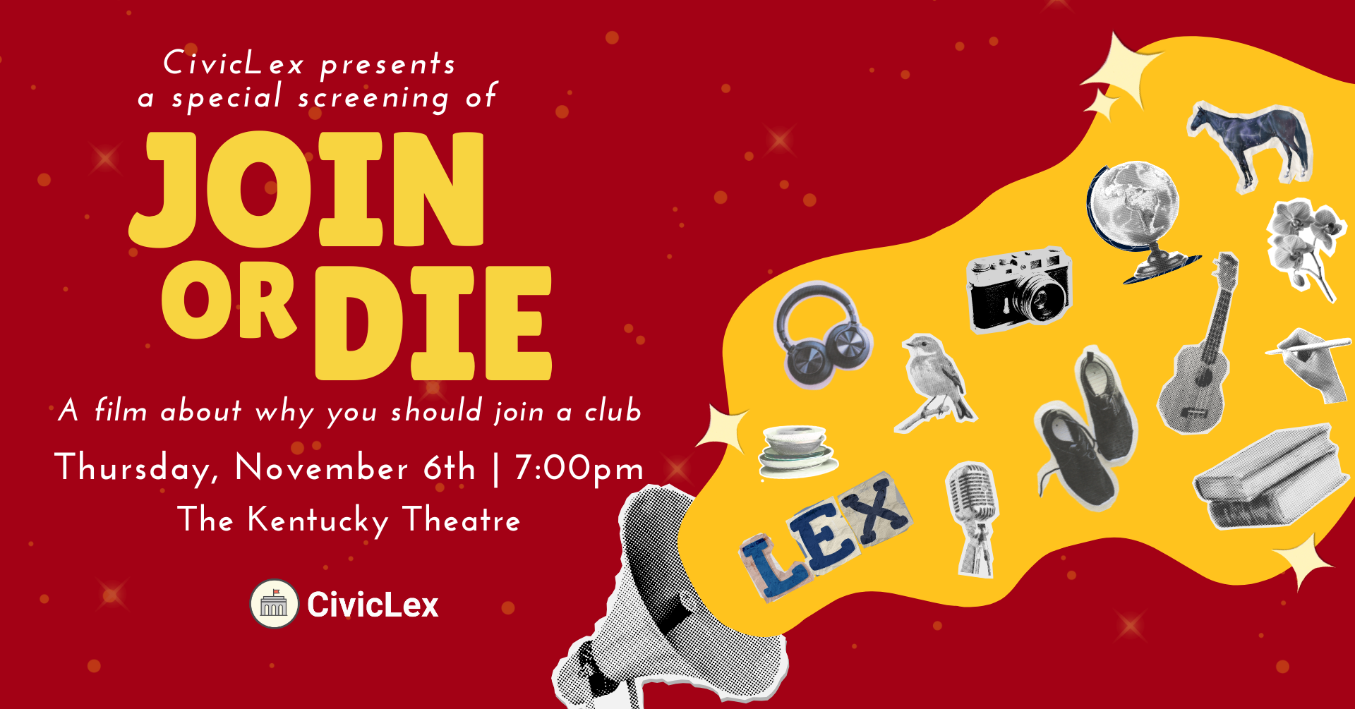 A special screening of Join or Die