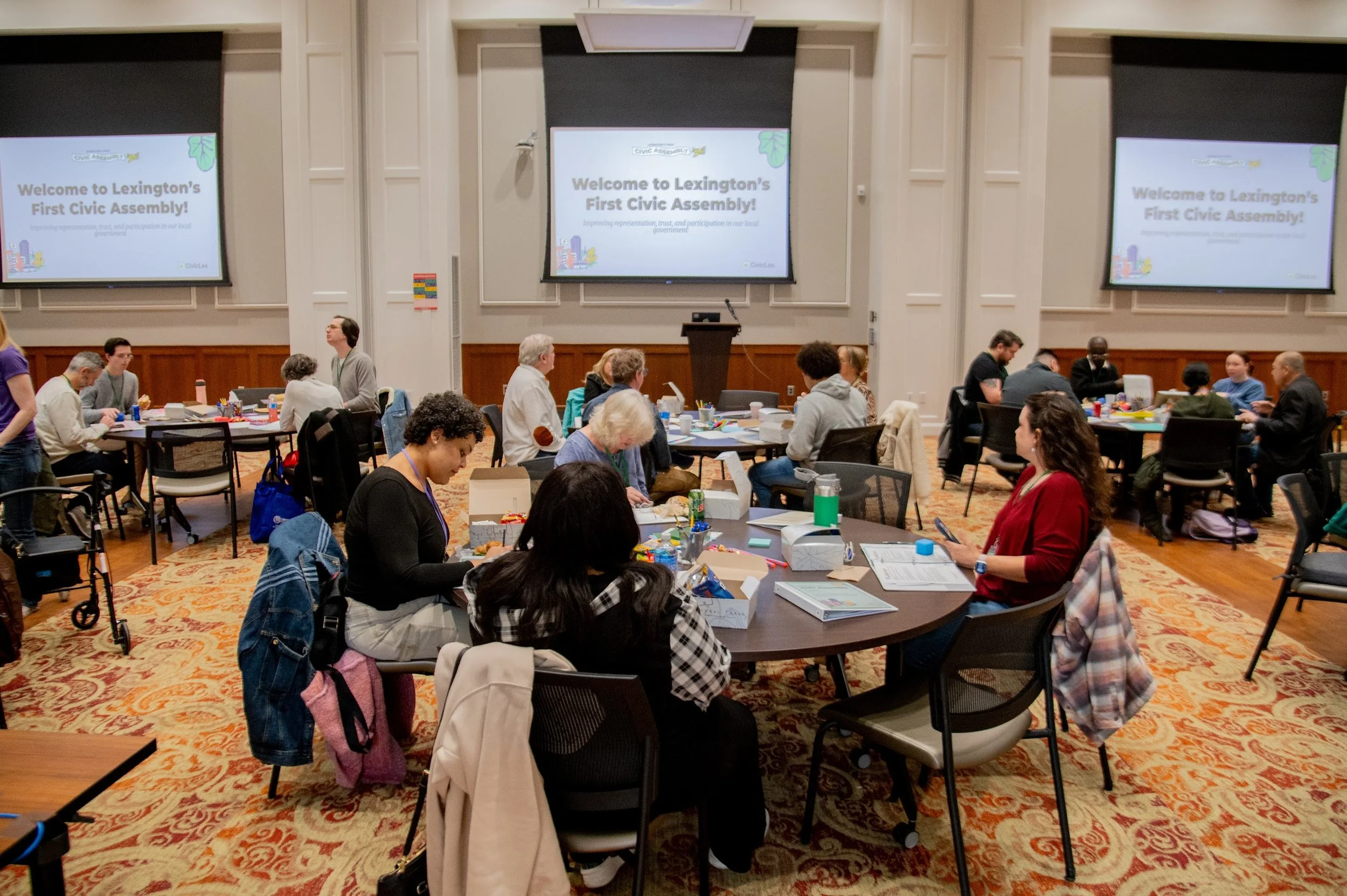 The beginning of what I believe will be a long life of civic participation