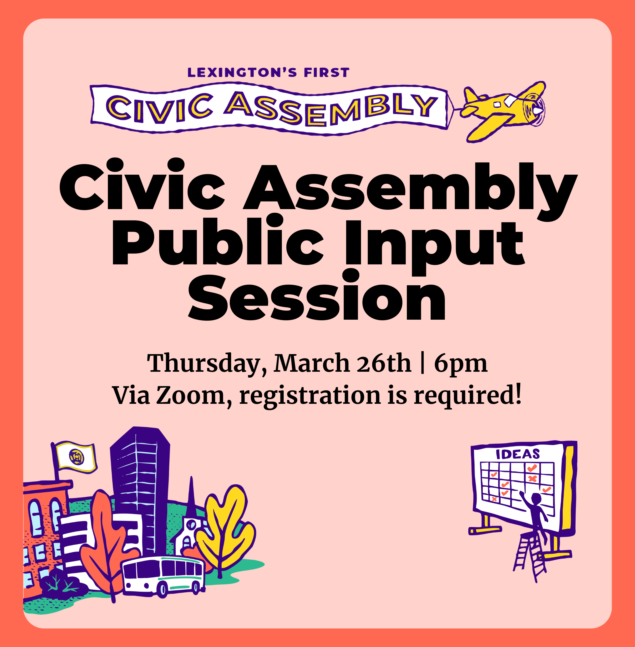 Civic Assembly Public Input Session