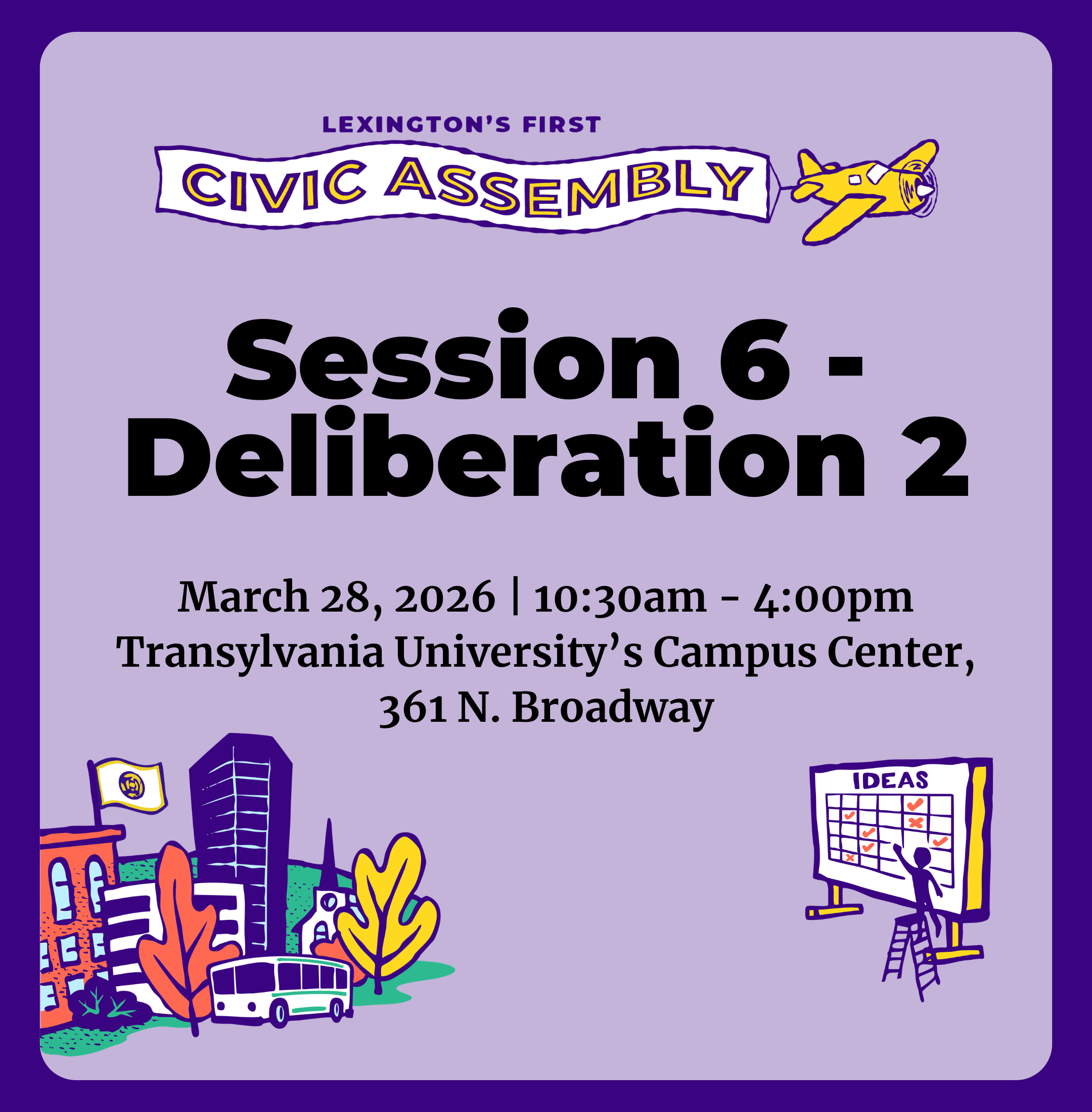 Civic Assembly Session 6