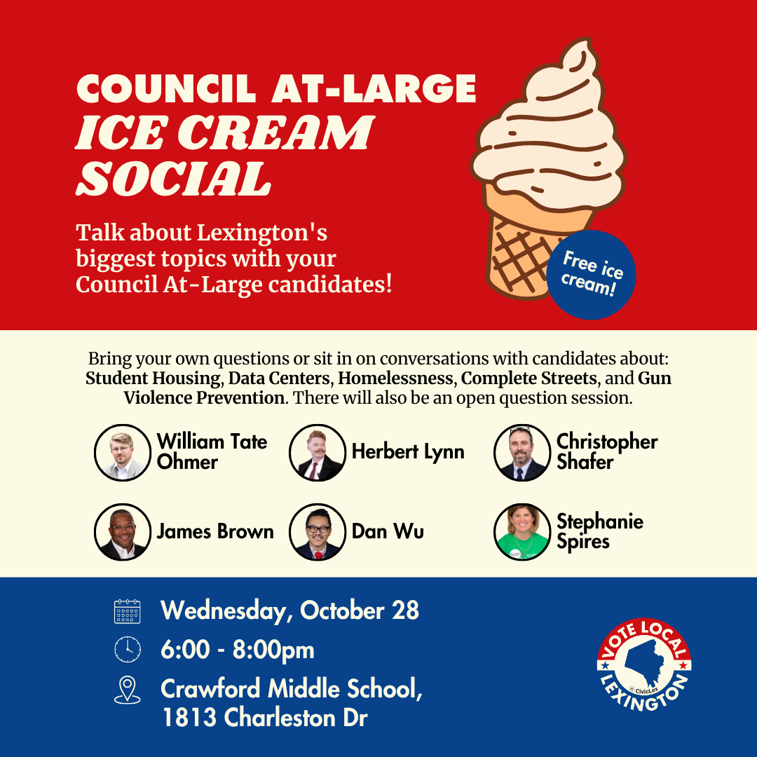 Council At-Large Ice Cream Social