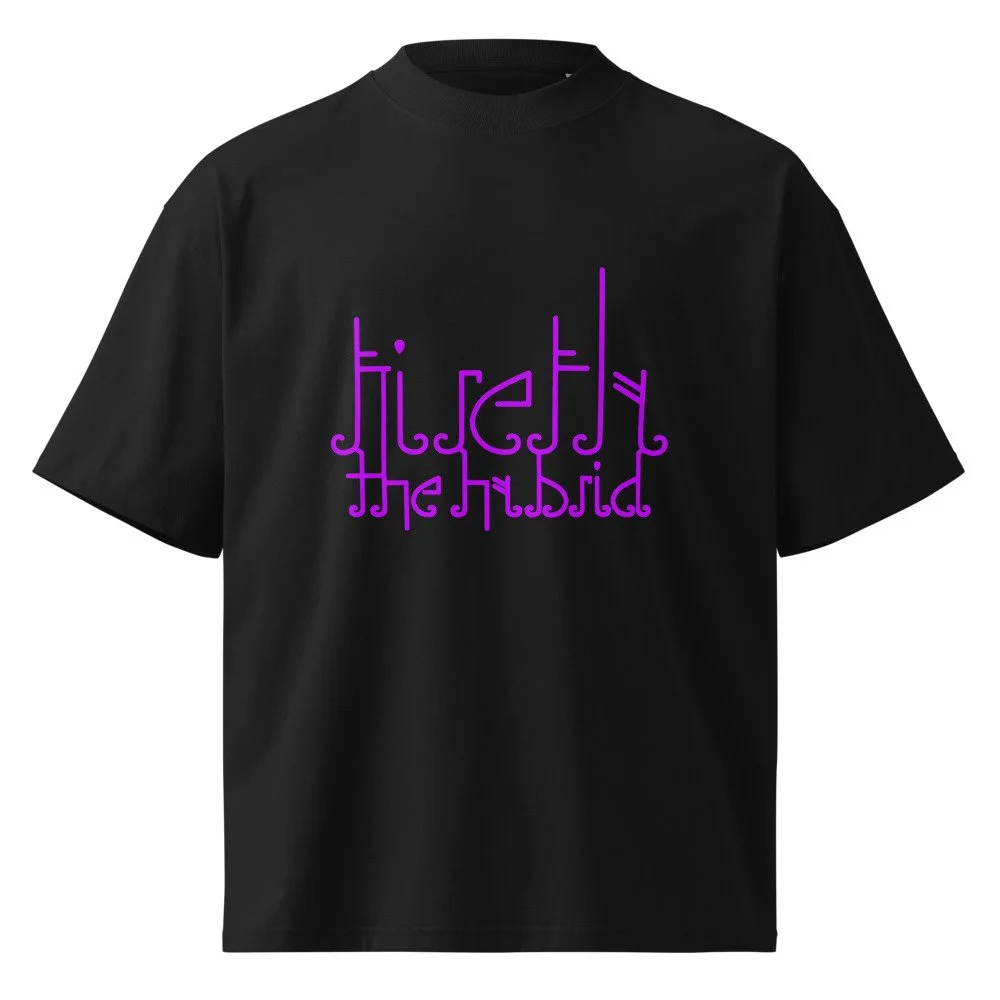 Organic Tee - Purple Logo