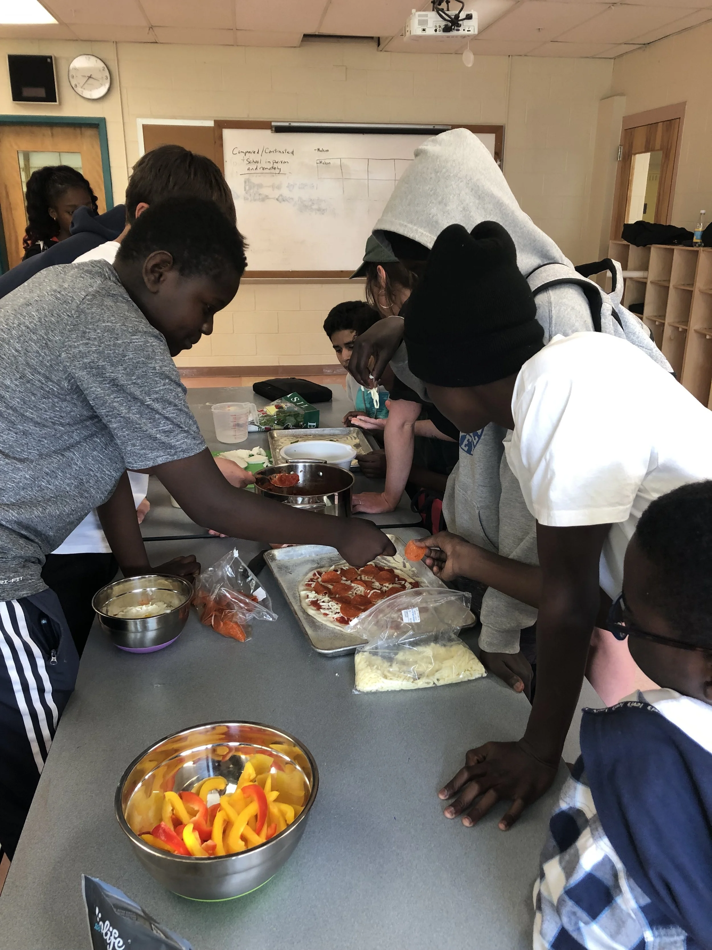 Student Food skills grow in “Make it Happen” cooking classes