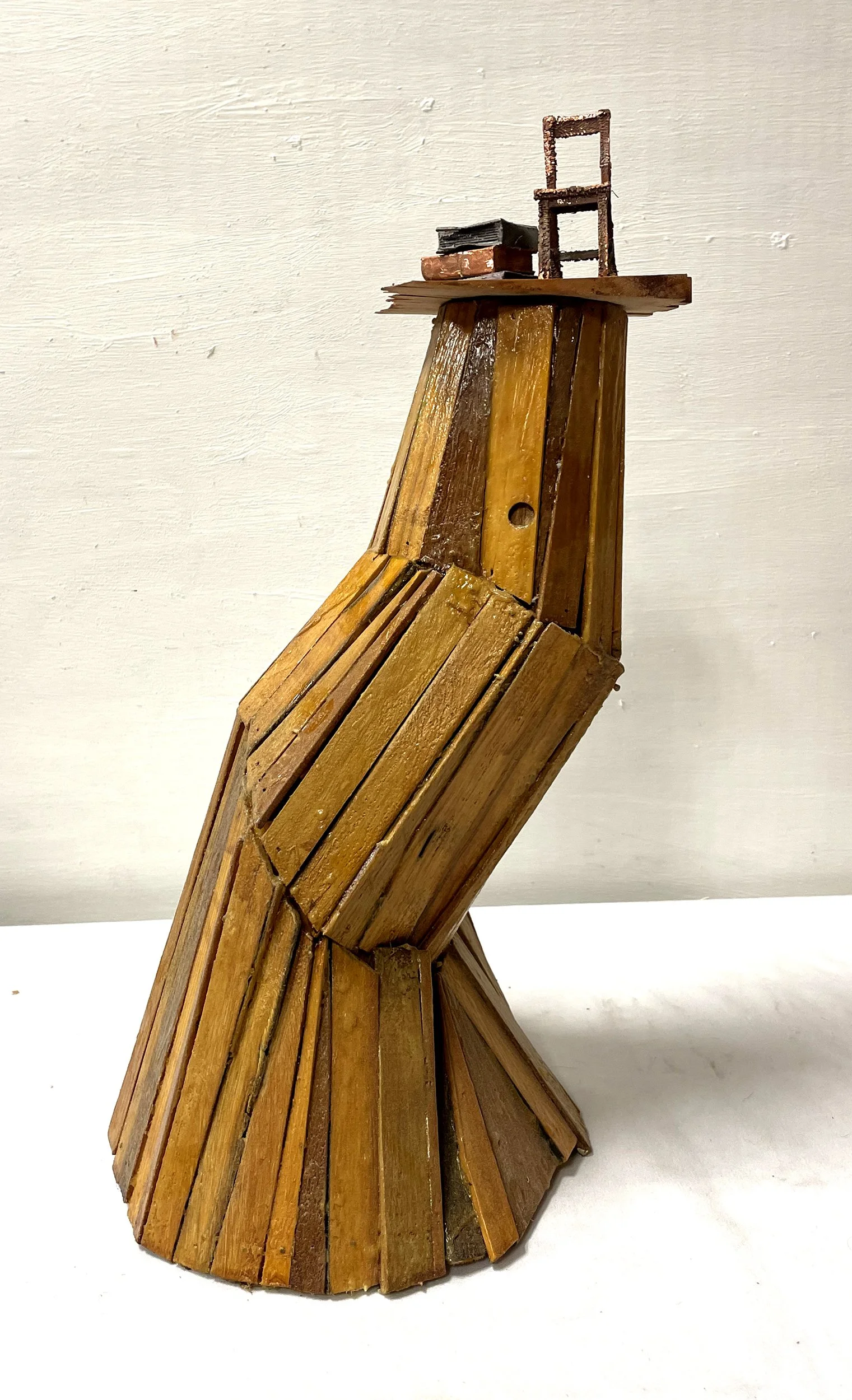 Philosopher's Chair
wood, shellac, wax, electroformed copper
N/A