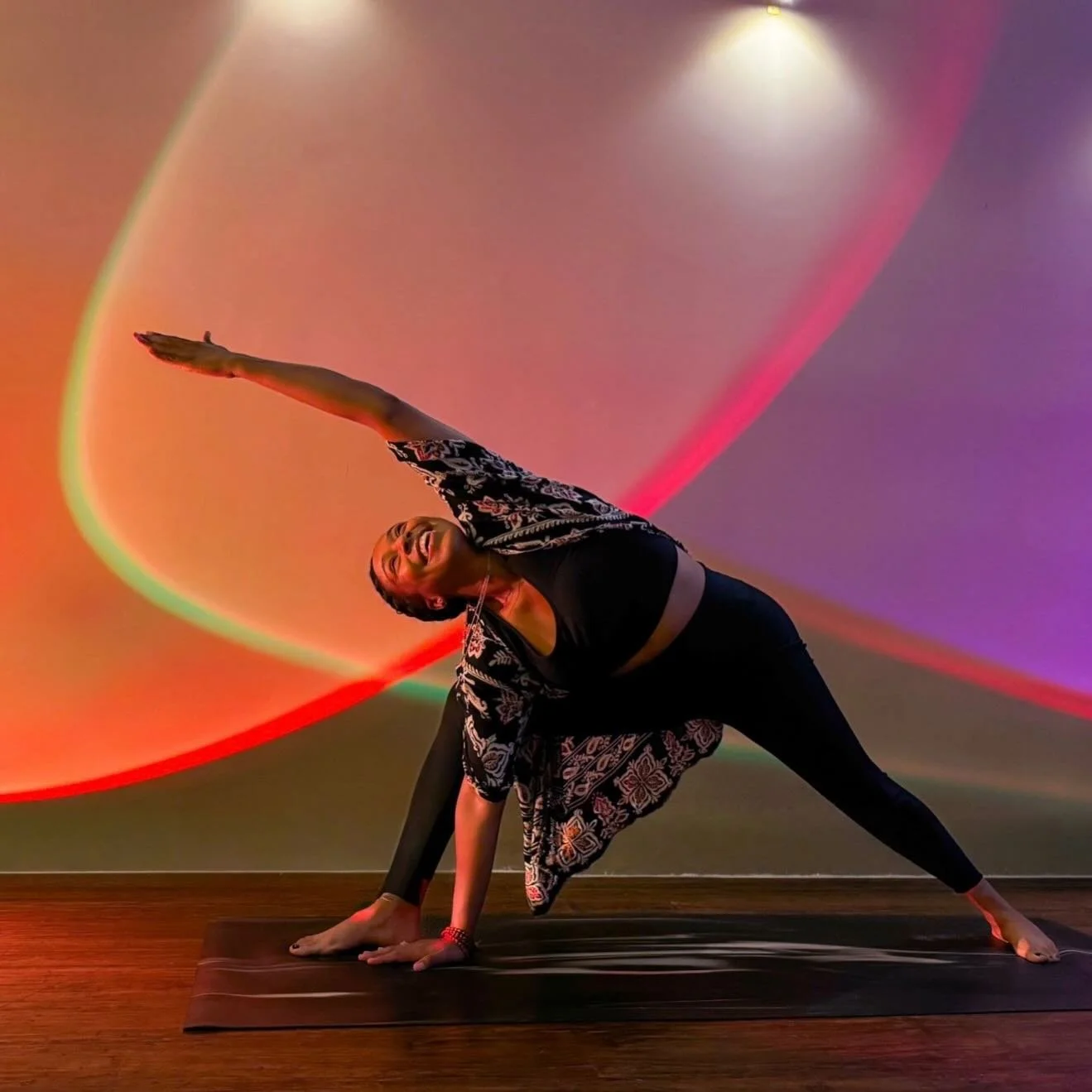 Today join @kerrietrahan Vinyasa Flow from 7:15-8:15 AM in South Beach! A dynamic, all-levels class that seamlessly links breath with movement. Flow through creative sequences designed to build strength, flexibility, and balance. Whether you&rsquo;re