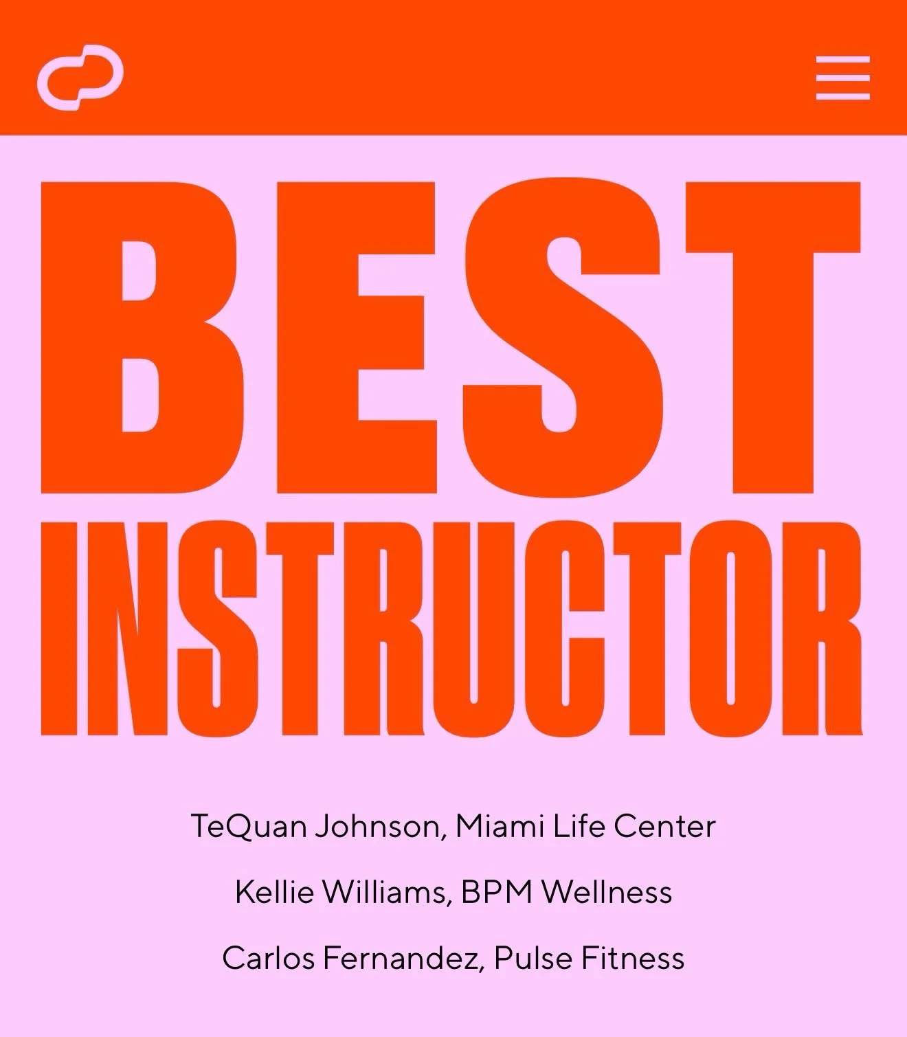 Congratulations to our amazing @nrmlyoga for being named Best Instructor on @classpass 2025!!!! 🤍✨

Te, you&rsquo;re a superstar and we&rsquo;re so lucky to have you as part of our team. This is such a beautiful testament to your warmth, energy, and