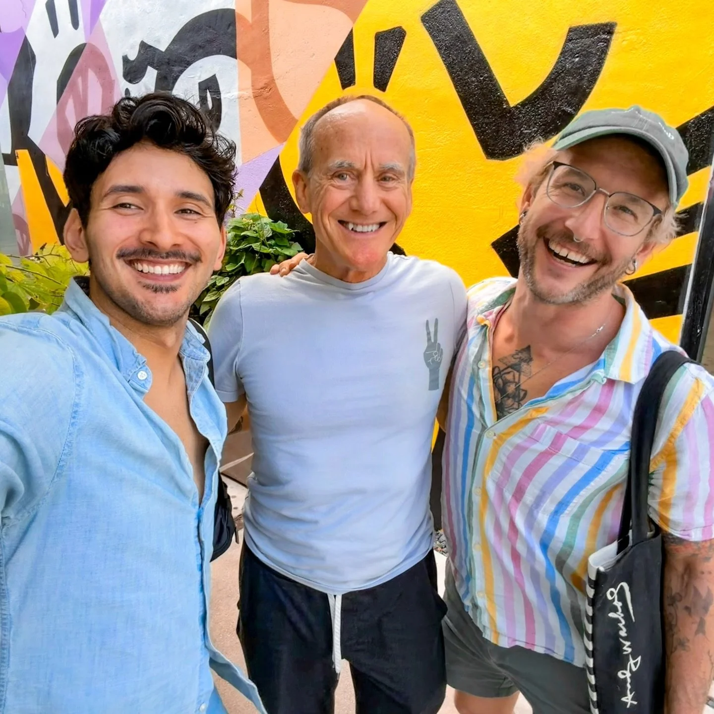 Uncle David!!! What a gift it was to have you with us in Miami this past week 🤍

Thank you for sharing your depth of knowledge, your stories, your warmth, and your incredible sense of humor. You made every moment so special, full of learning, laught