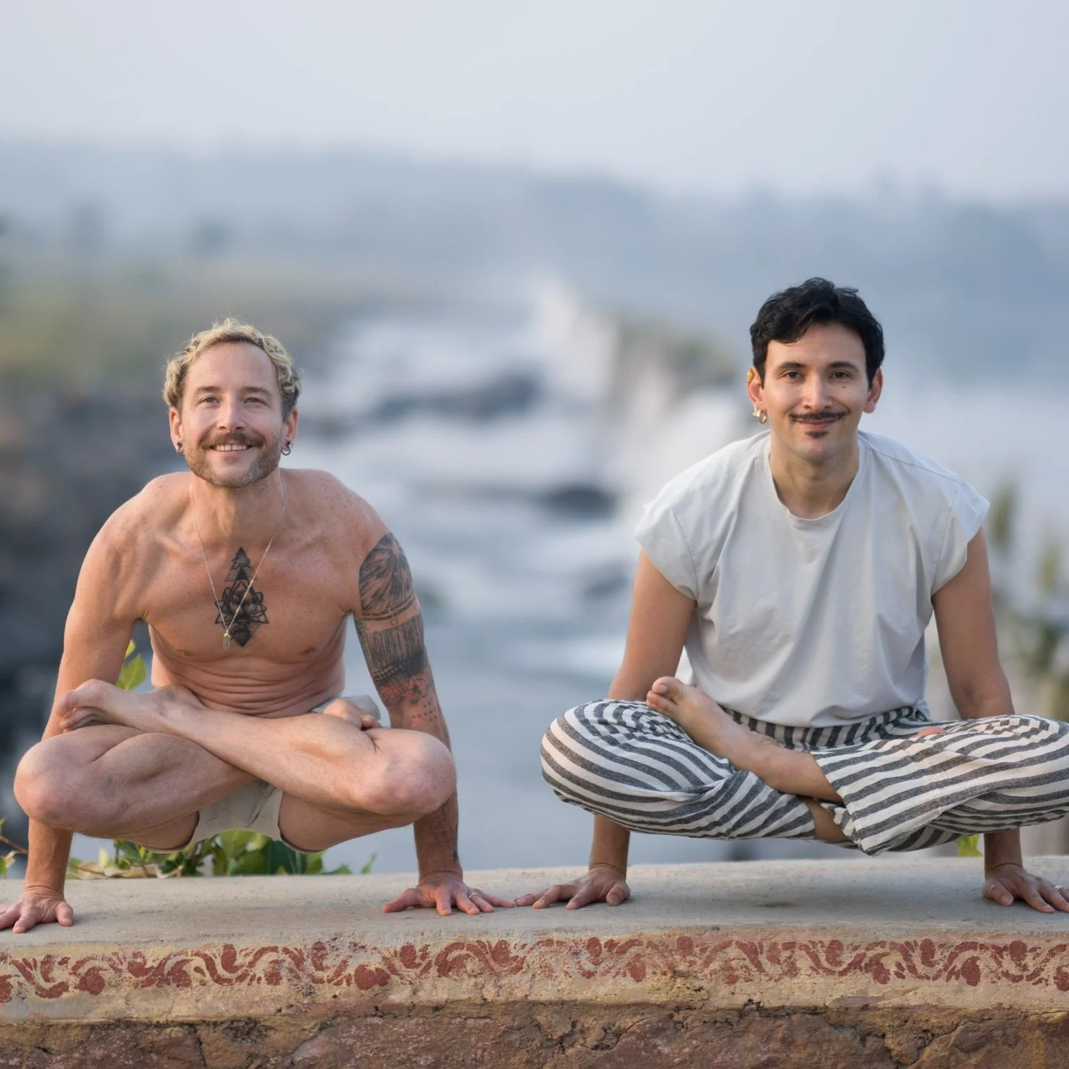 Tomorrow join our directors @josepharmstrongyoga &amp; @edgarinmotion for a Saturday Led Primary at 9:00 am This class is the full Ashtanga experience. In a steady and dynamic pace postures are linked into a choreographed sequence that opens deeper d
