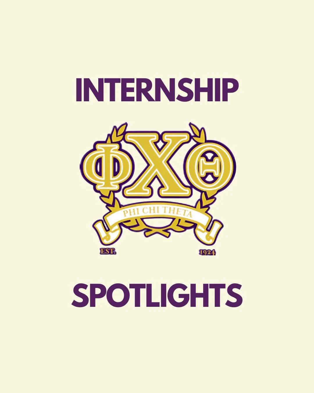 Here is a look into some internship spotlights for the summer!! Our brothers are gaining great experience and working hard💪🗒️