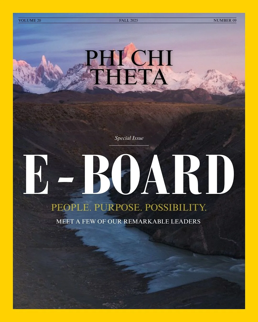Meet our Executive Board!