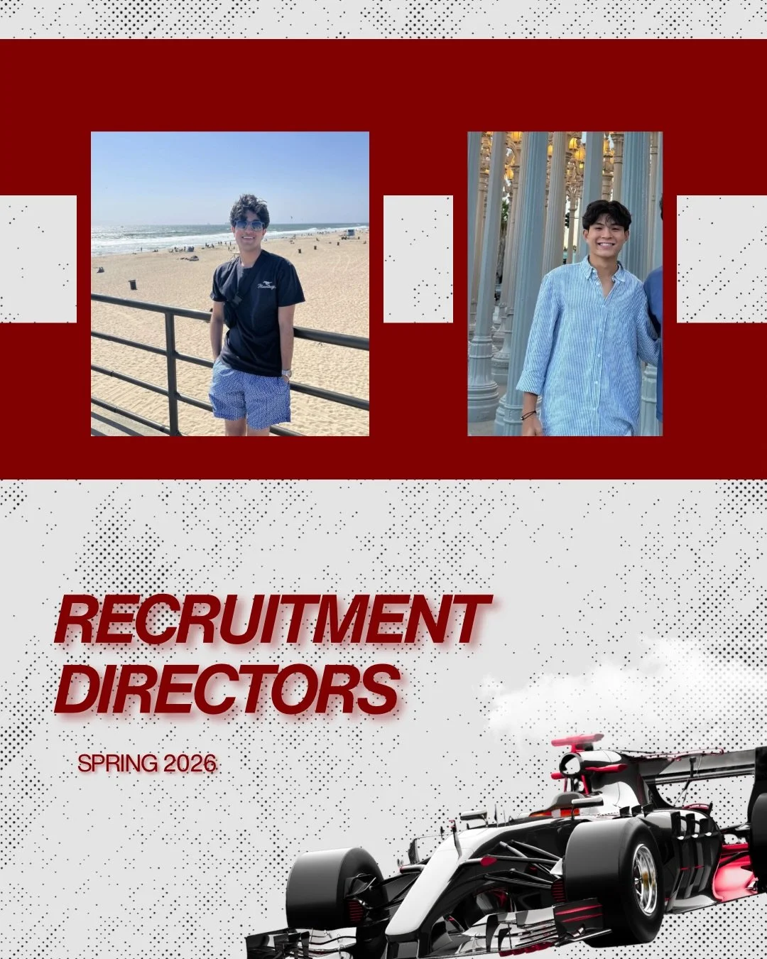 Meet your Recruitment Directors for Spring &lsquo;26: @jad3nnguyen and @kunal.kapur_