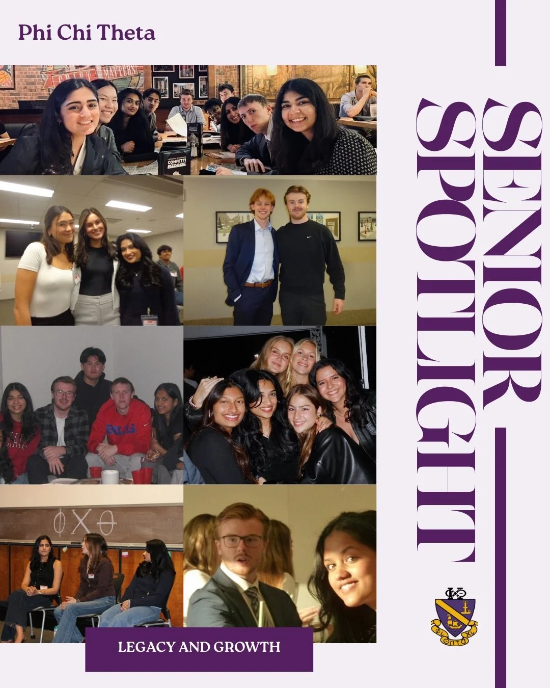 Senior Spotlight🎓🎓 Sanjana Paramesh and Robert Thomson share a little about their journey in PCT. As they head off to Morgan Stanley and Fifth Third Bank, they leave behind a legacy of excellence in our fraternity. 

Looking forward to seeing what 